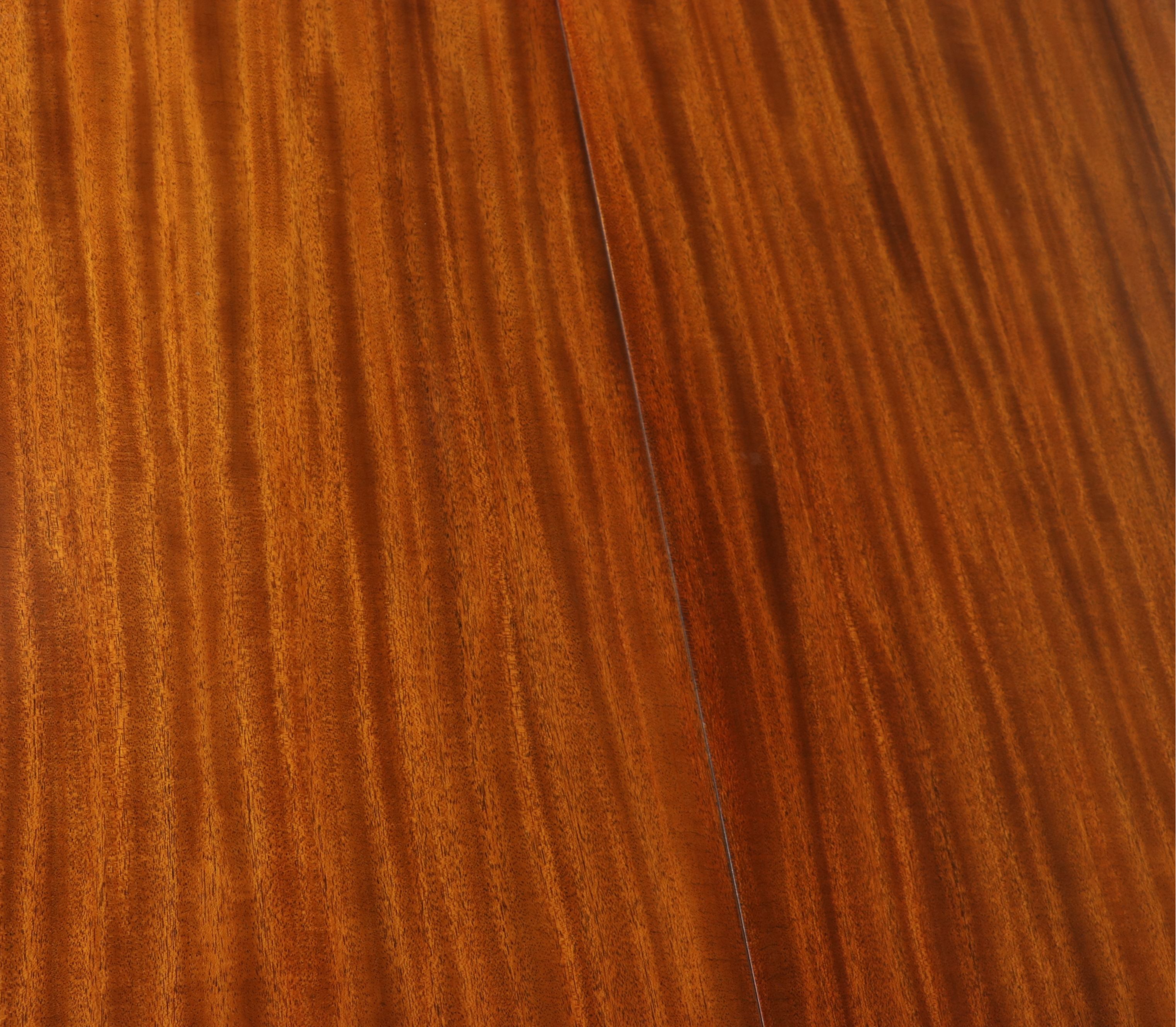 Seven-Piece Federal Style Inlaid Mahogany Dining Suite, Mid to Late 20th Century