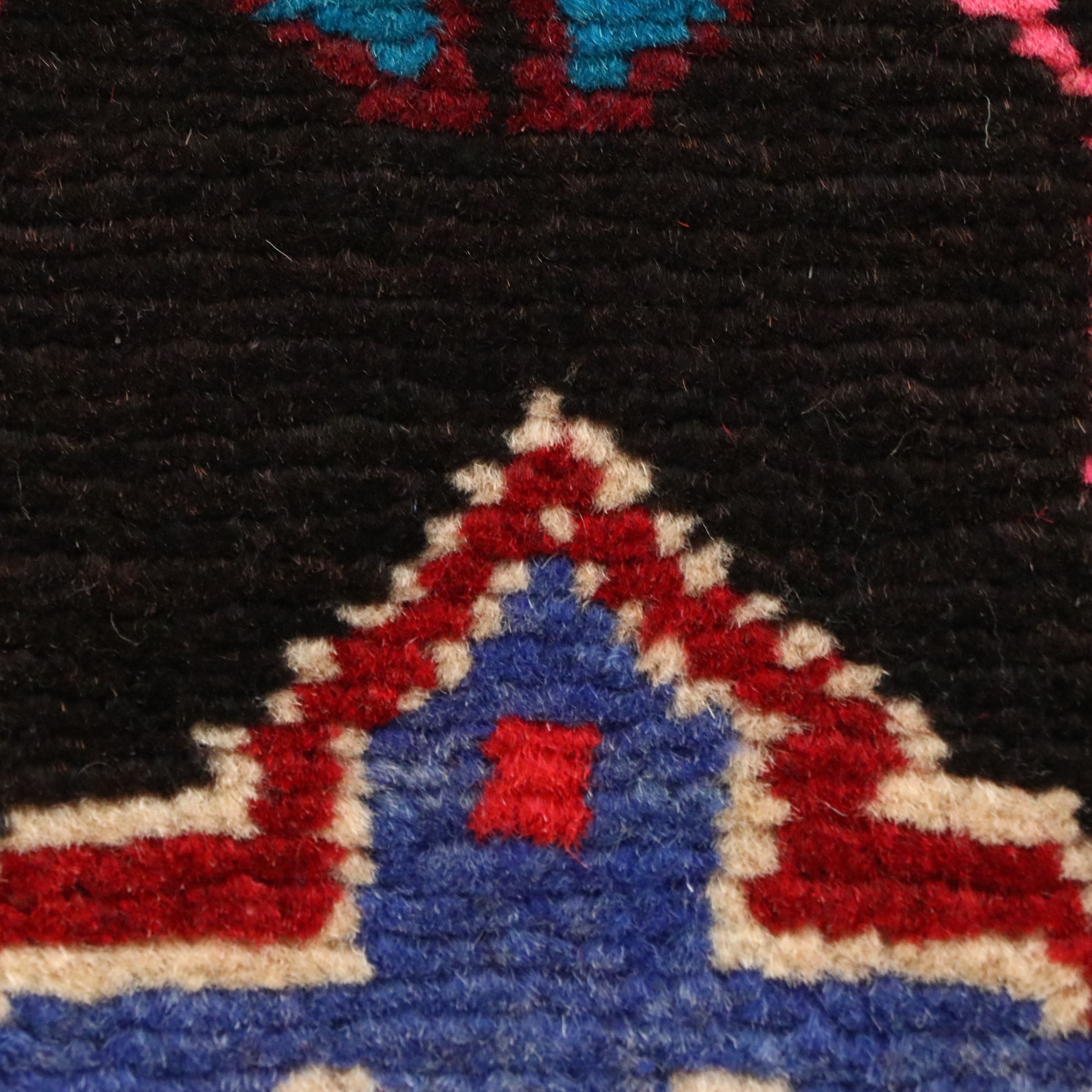 3'8 x 9'11 Hand-Knotted Persian Hamadan Long Rug