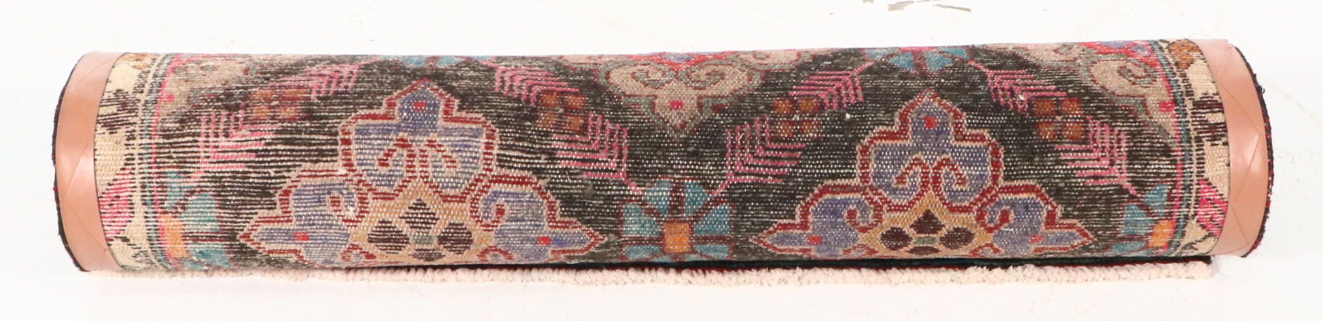 3'8 x 9'11 Hand-Knotted Persian Hamadan Long Rug