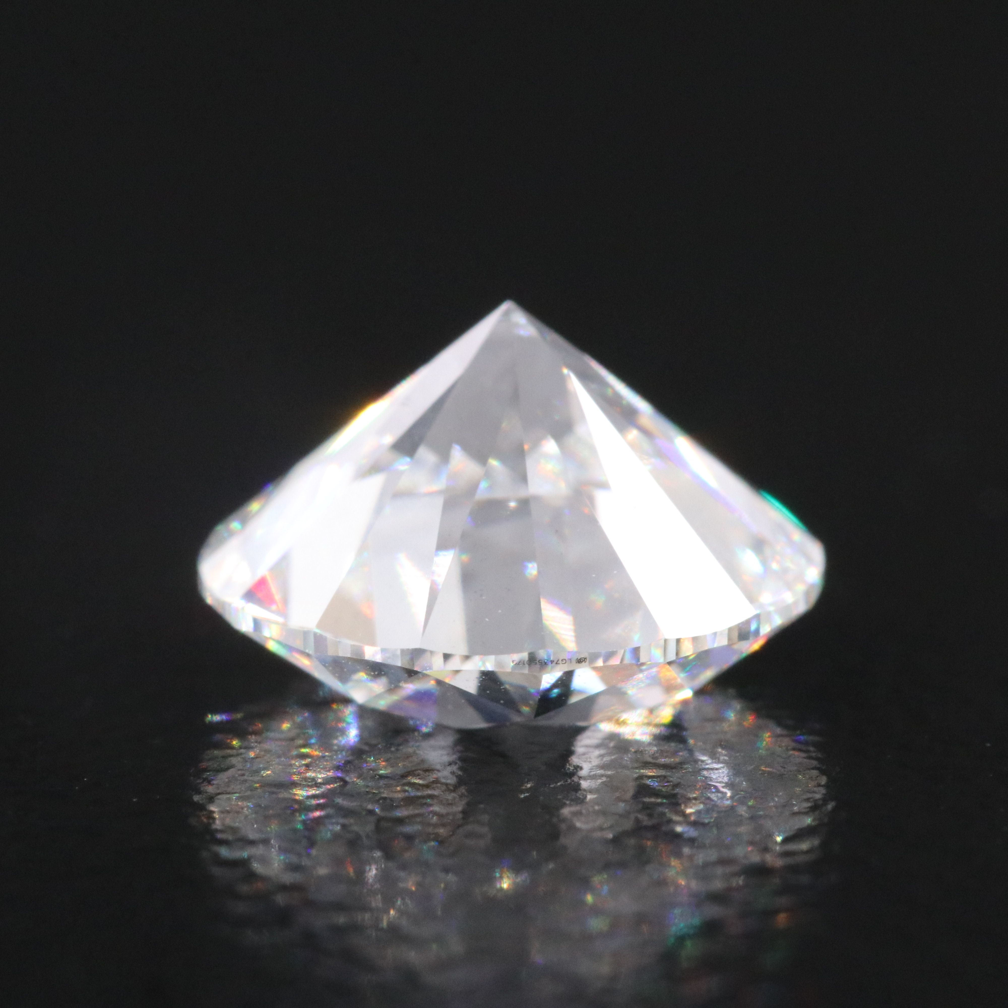 Loose 2.91 CT Lab Grown Diamond with IGI Report