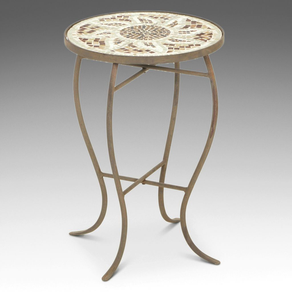 Sun Mosaic Tile Patio Table