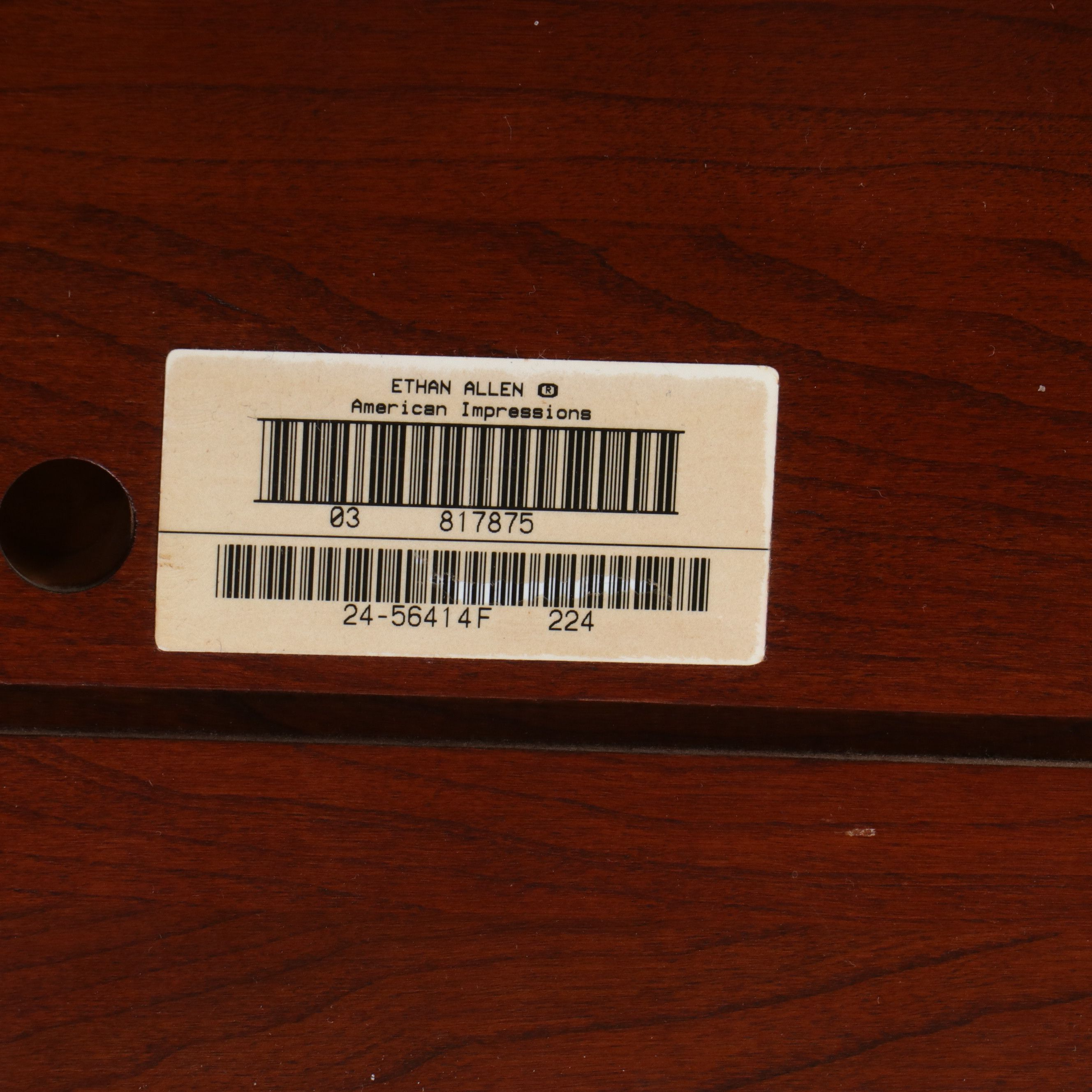 Ethan Allen American Impressions Collection Cherry Four-Poster Bed