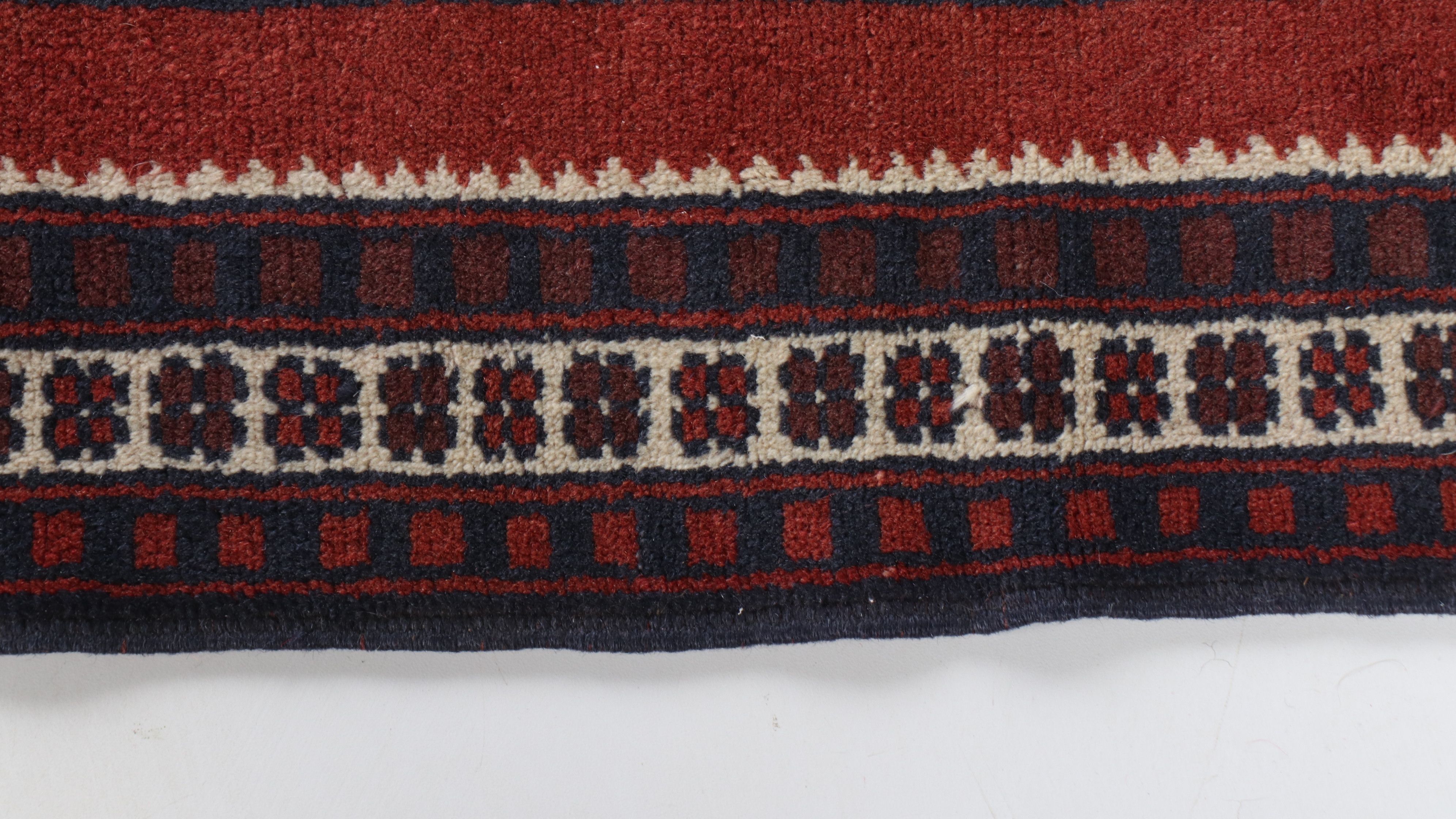 2'8 x 4'6 Hand-Knotted Turkish Yağcıbedir Accent Rug