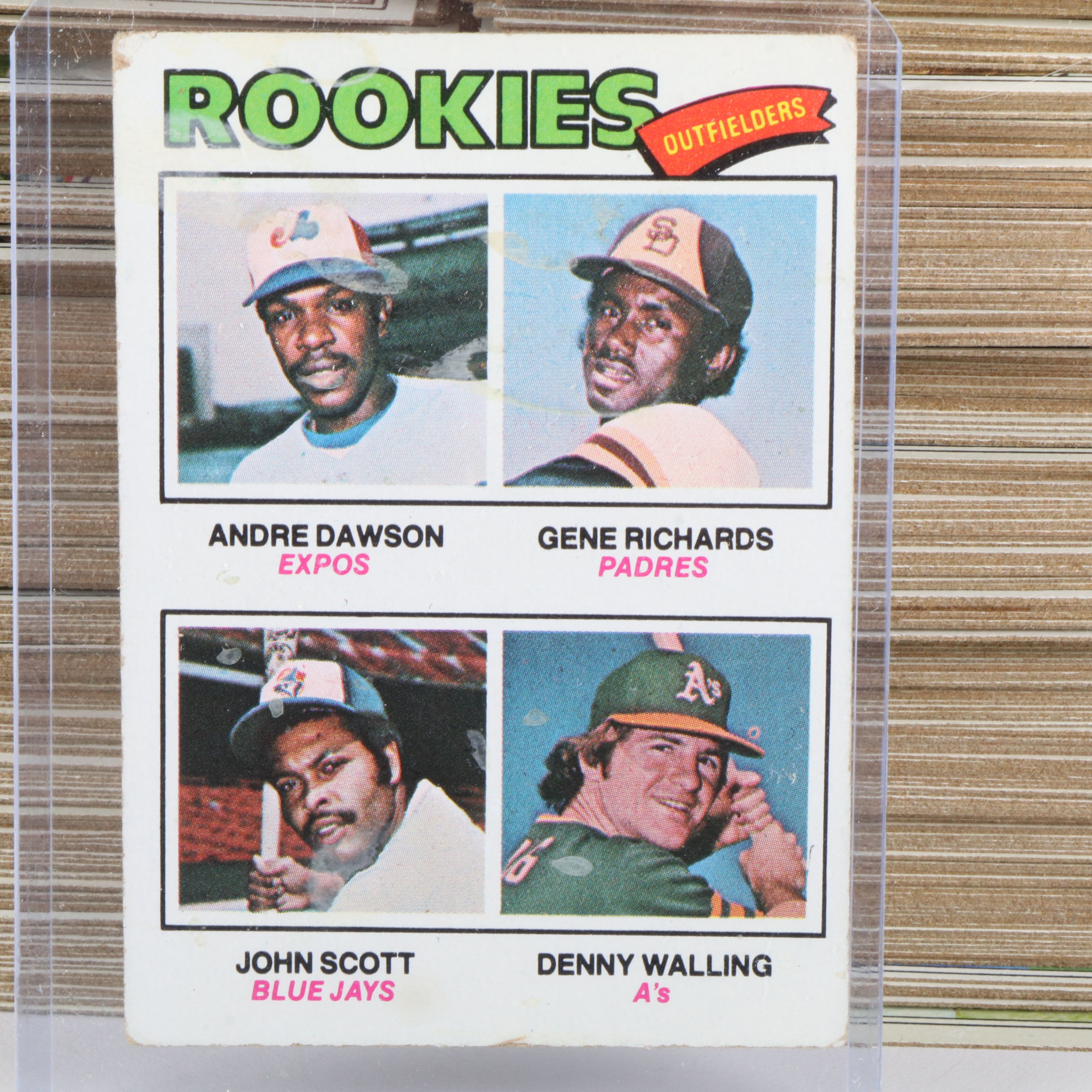 1977 Topps Complete Baseball Card Set Featuring Andre Dawson Rookie and More