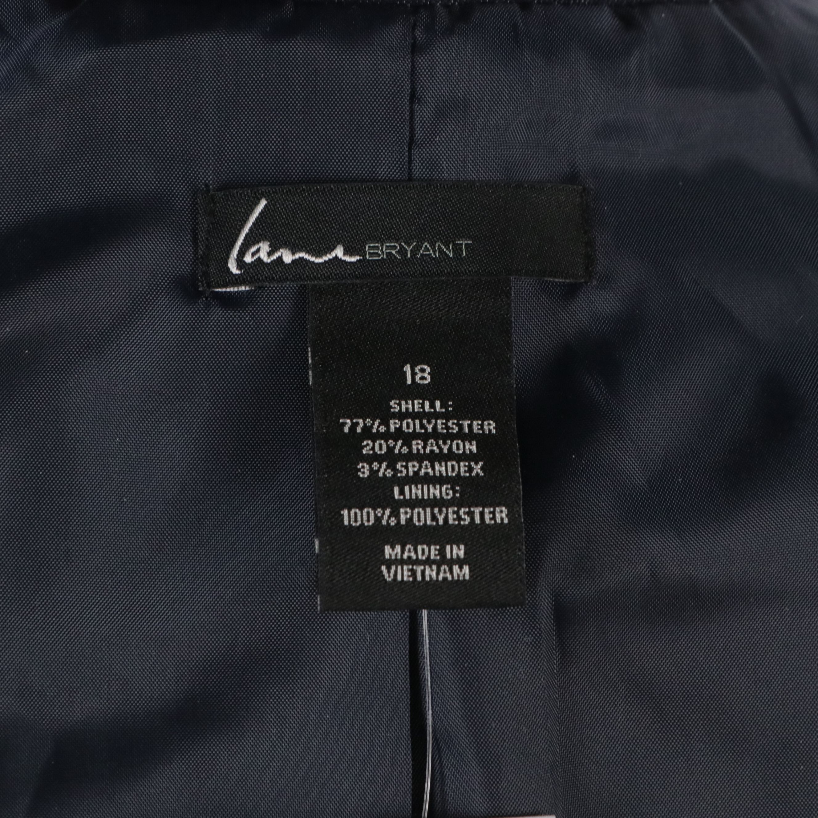 Lane Bryant Stretch Denim "The Lena" Ankle Pant and Matching Blazer, With Tags