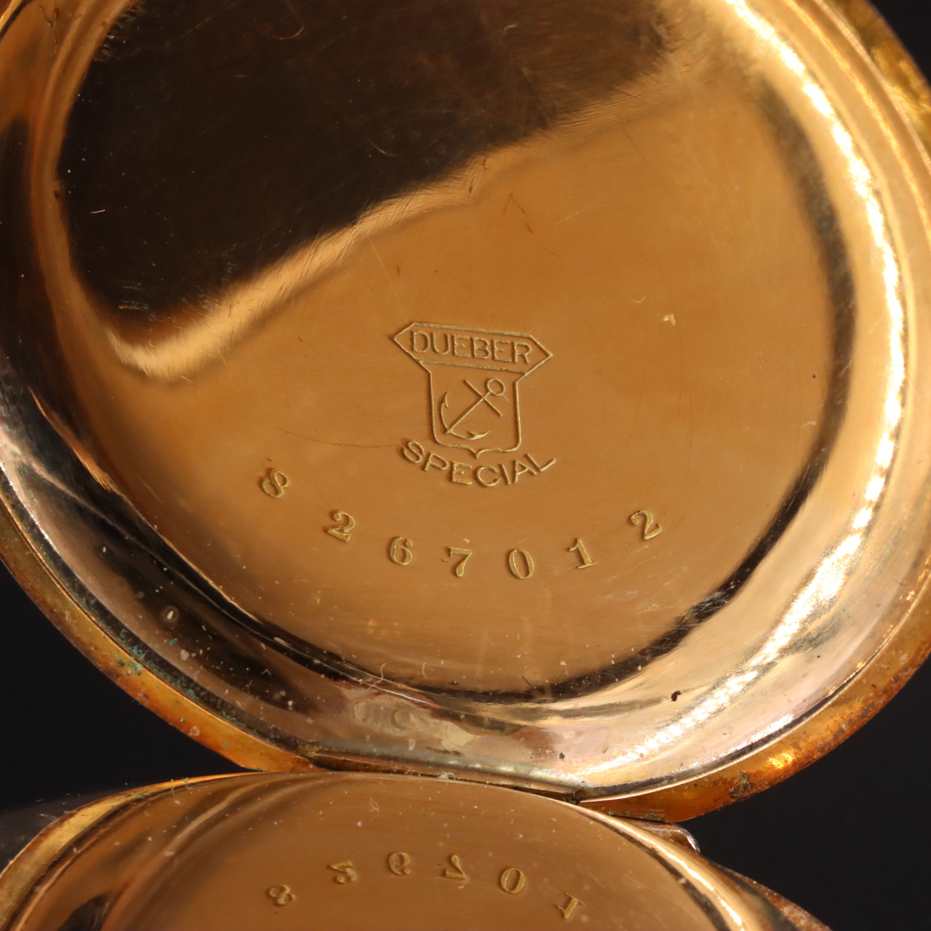 1912 Elgin Gold Filled Hunting Case Pocket Watch Pendant