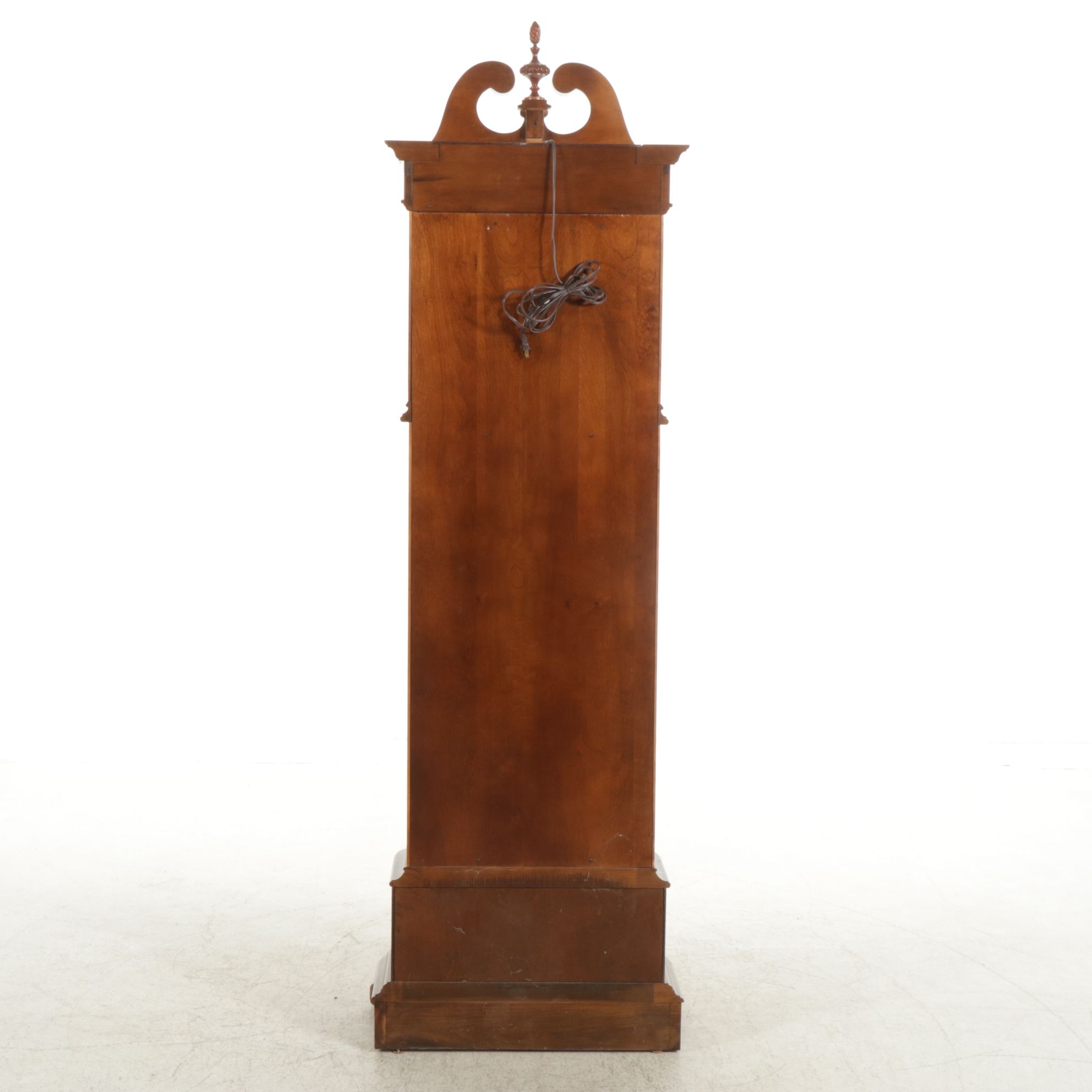 Ridgeway Federal Style Mahogany Cased Grandfather Clock