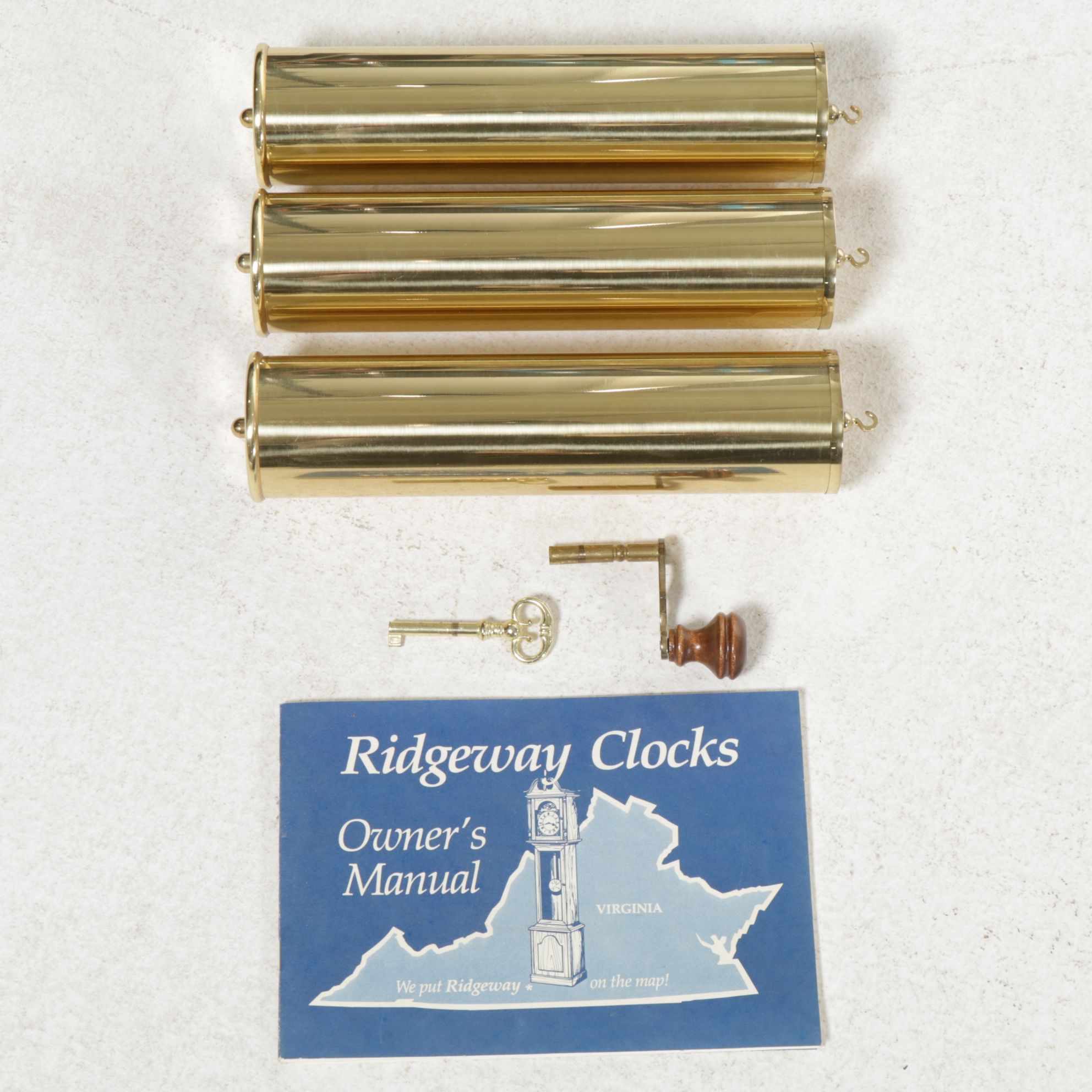 Ridgeway Federal Style Mahogany Cased Grandfather Clock