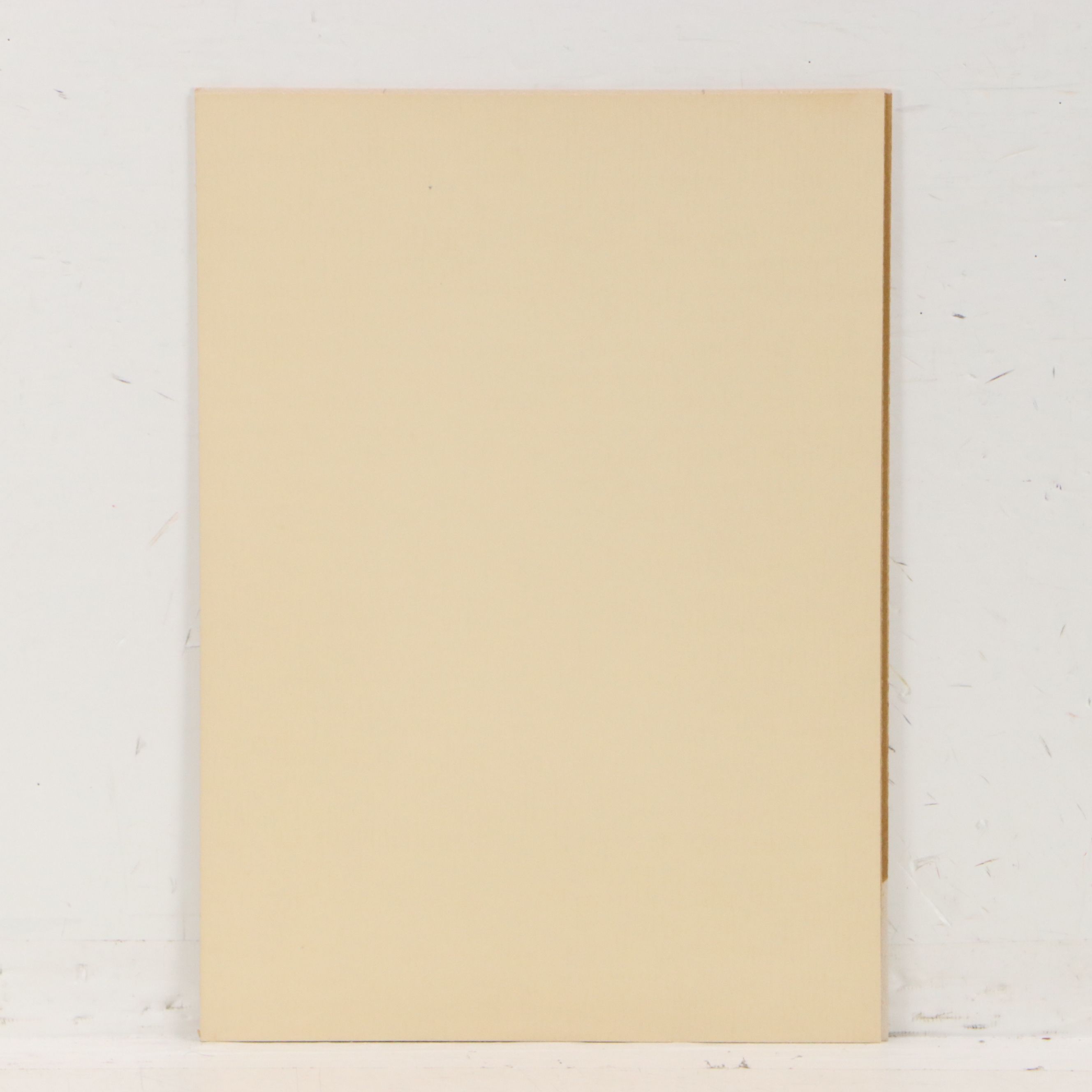 Russian Bible Gouache and Ink Illuminated Manuscript Leaf, Late 18th Century