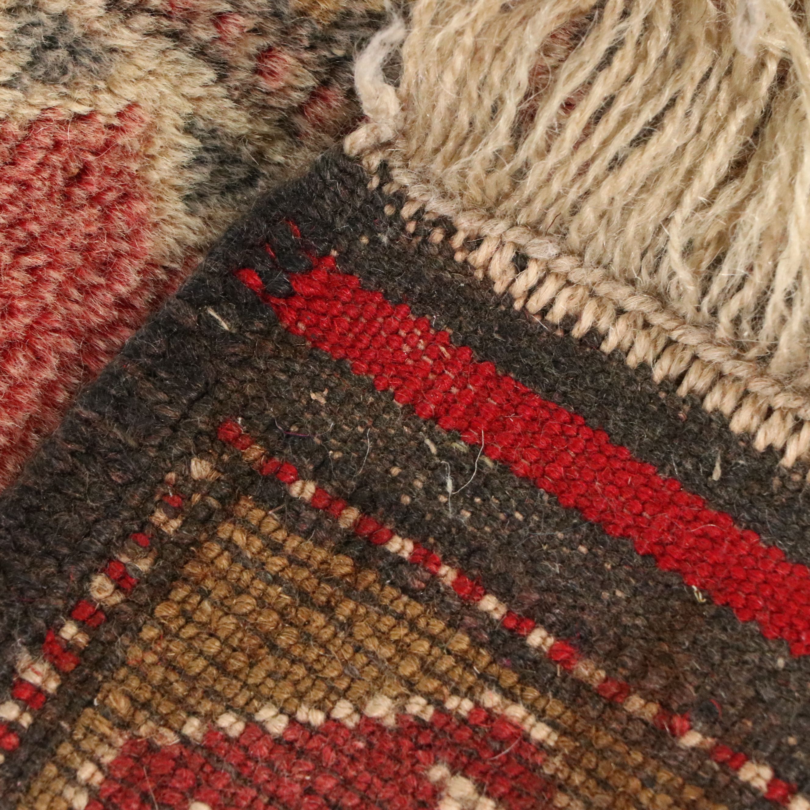 3'7 x 6'5 Hand-Knotted Caucasian Daghestan Area Rug