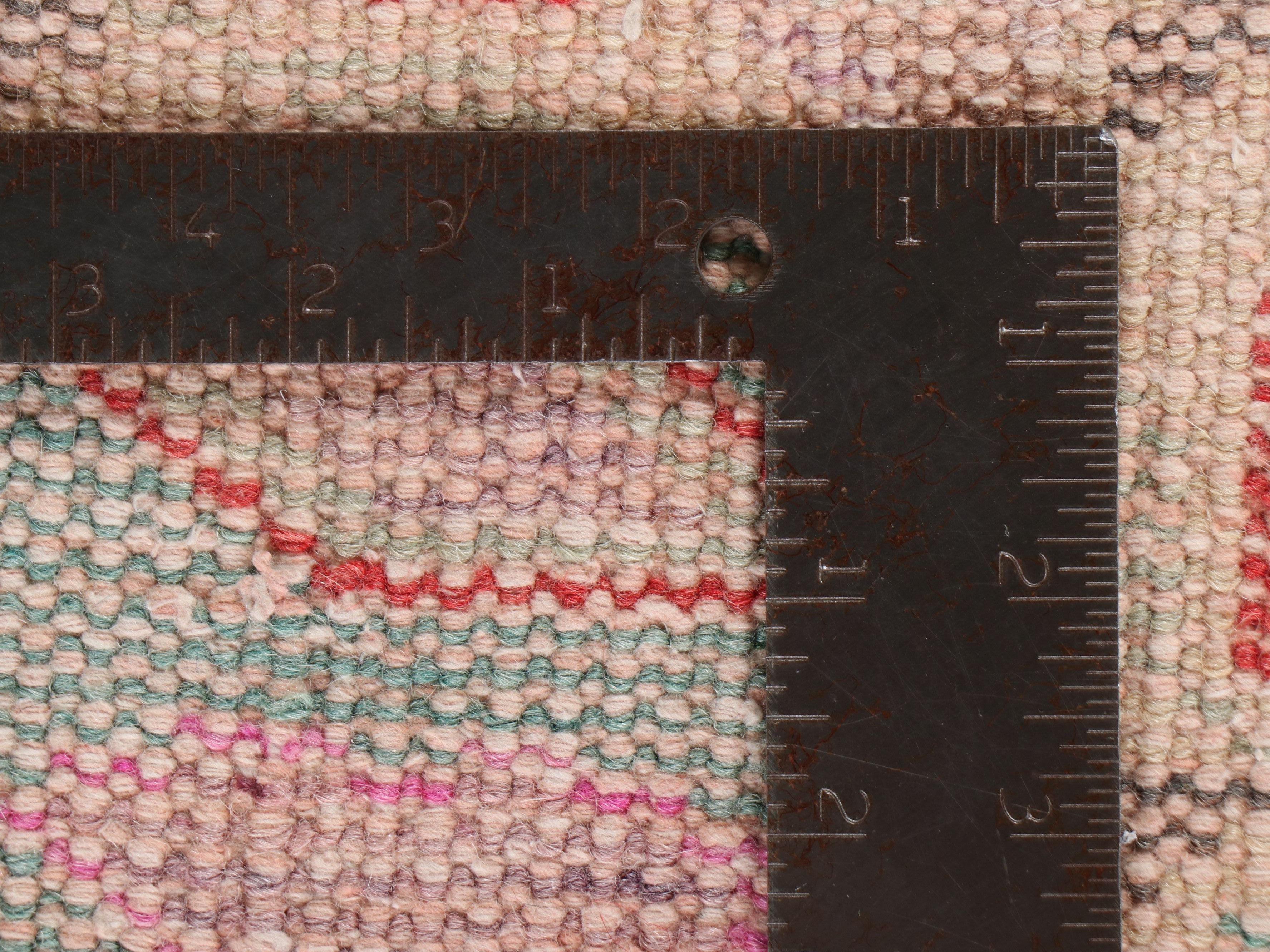 4'4 x 7'3 Hand-Knotted Turkish Anatolian Area Rug