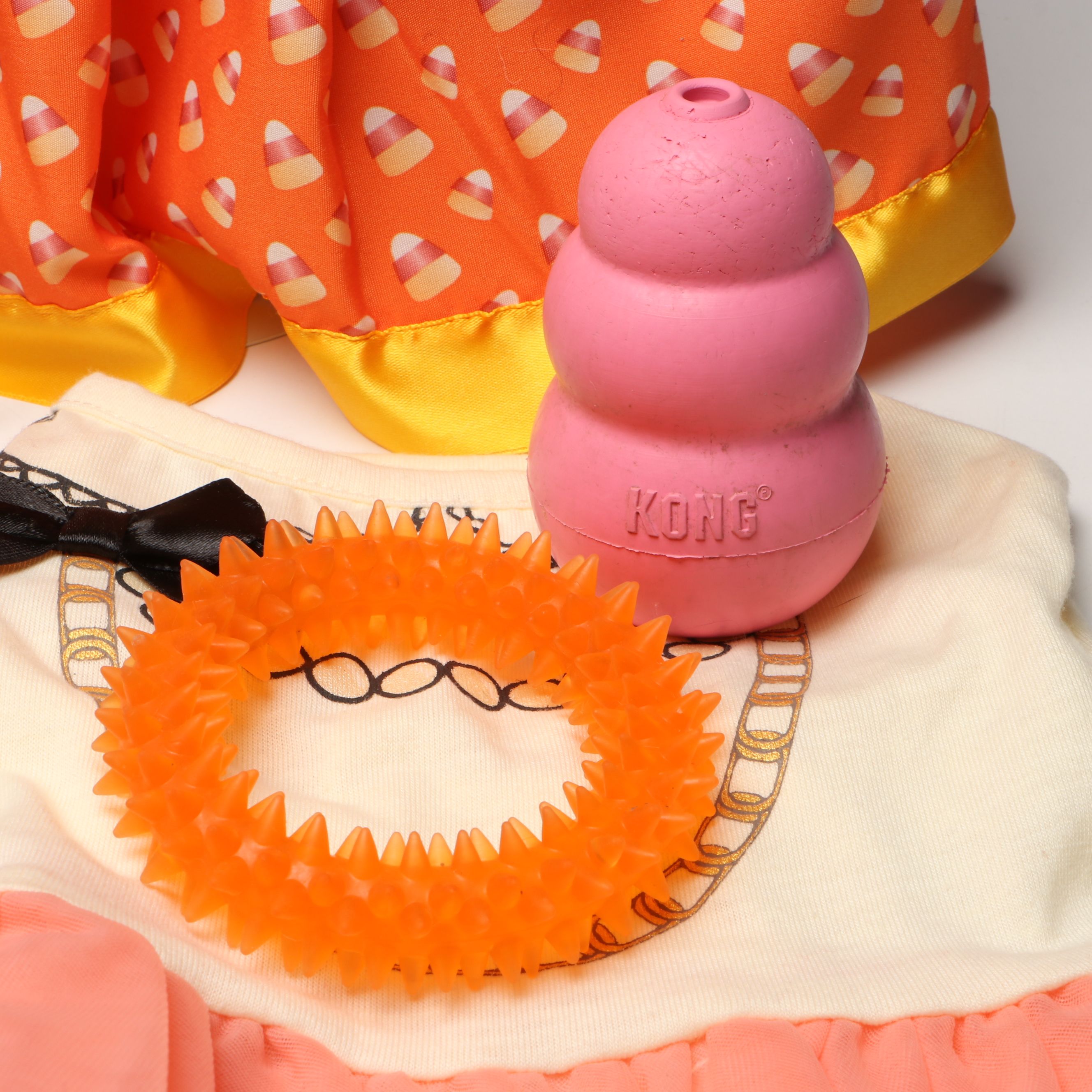 Sherpa "Luxe Tote" Pet Carrier with Holiday Dog Toys and Costumes