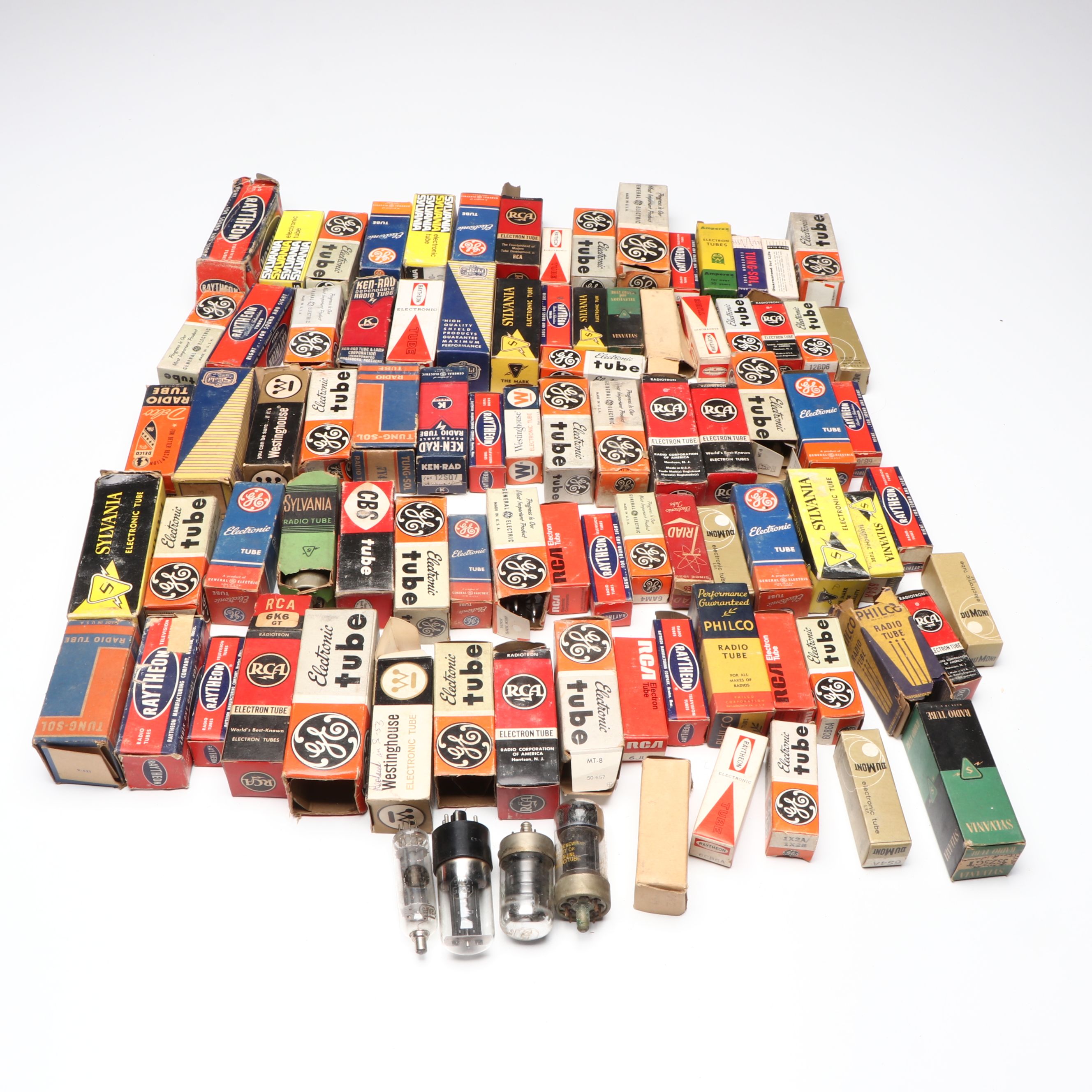 General Electric, Sylvania, RCA and More Electron Tubes