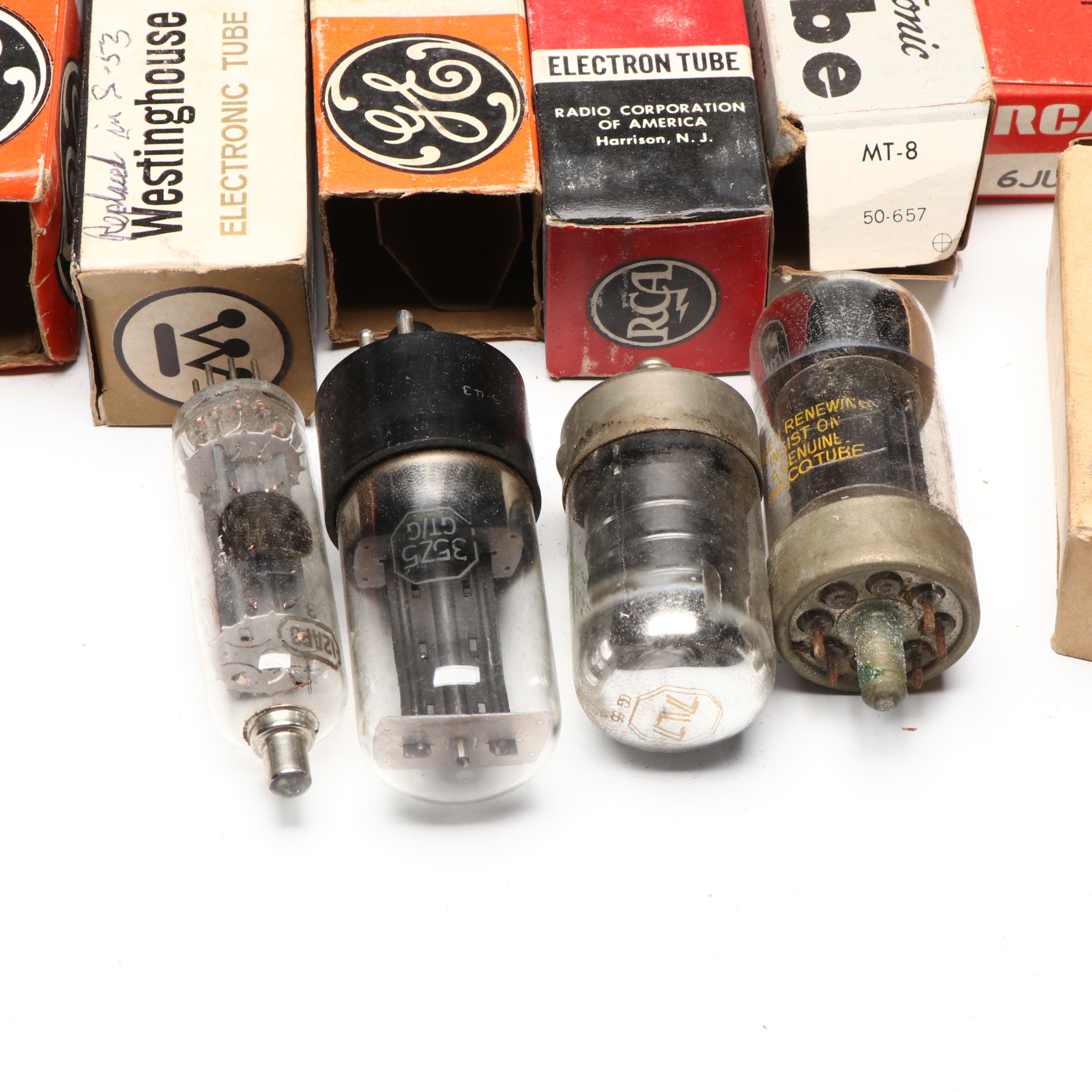 General Electric, Sylvania, RCA and More Electron Tubes
