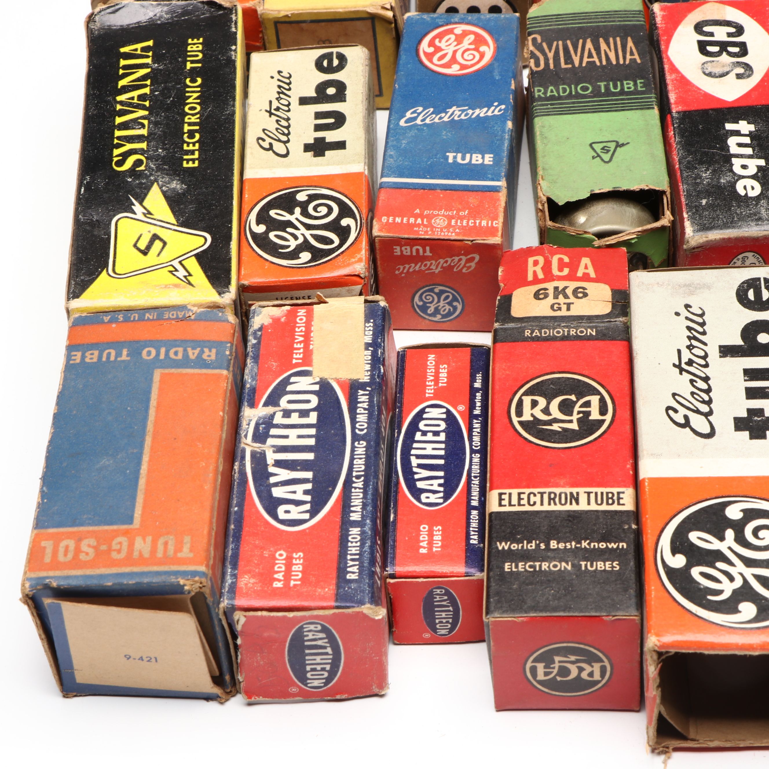 General Electric, Sylvania, RCA and More Electron Tubes