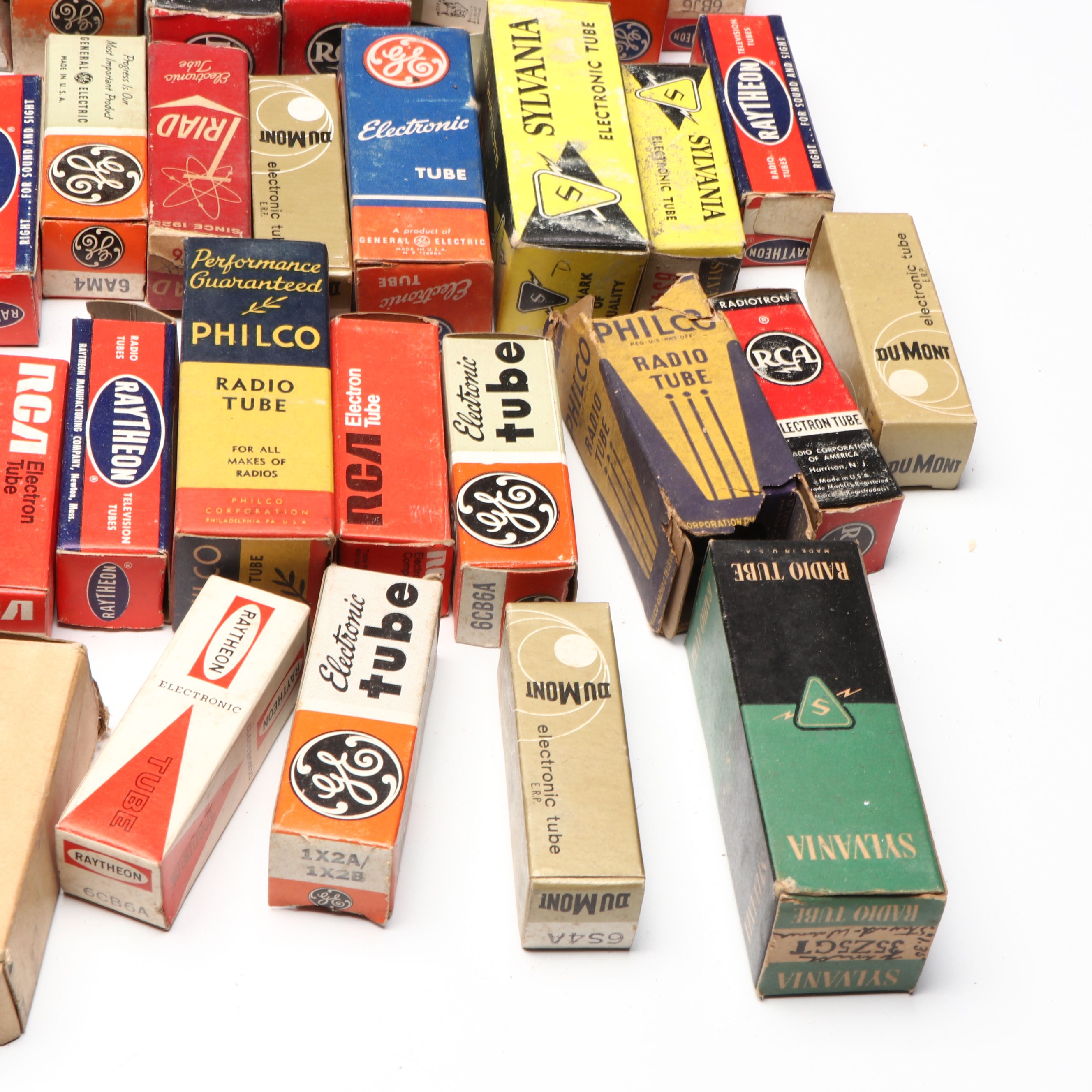 General Electric, Sylvania, RCA and More Electron Tubes