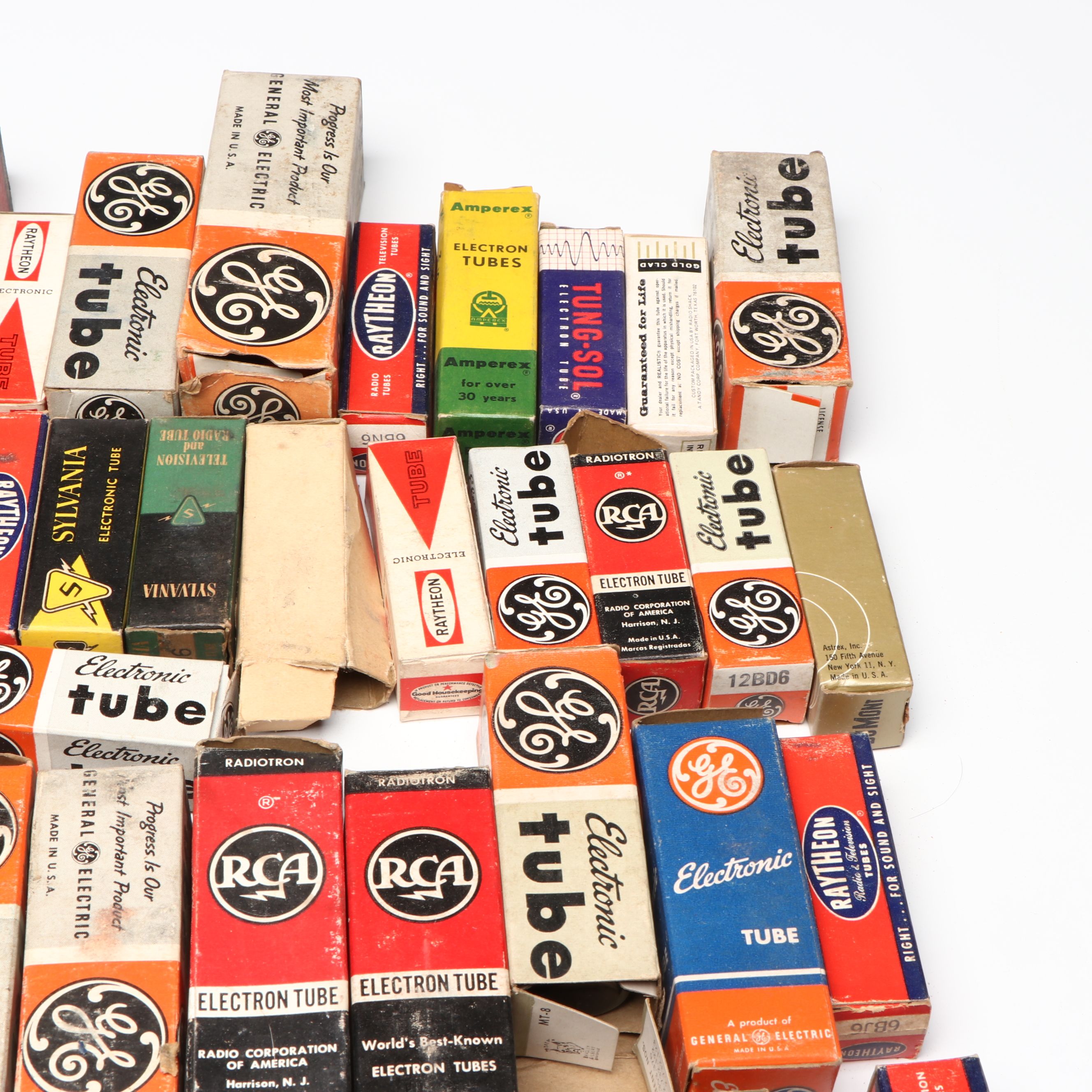 General Electric, Sylvania, RCA and More Electron Tubes