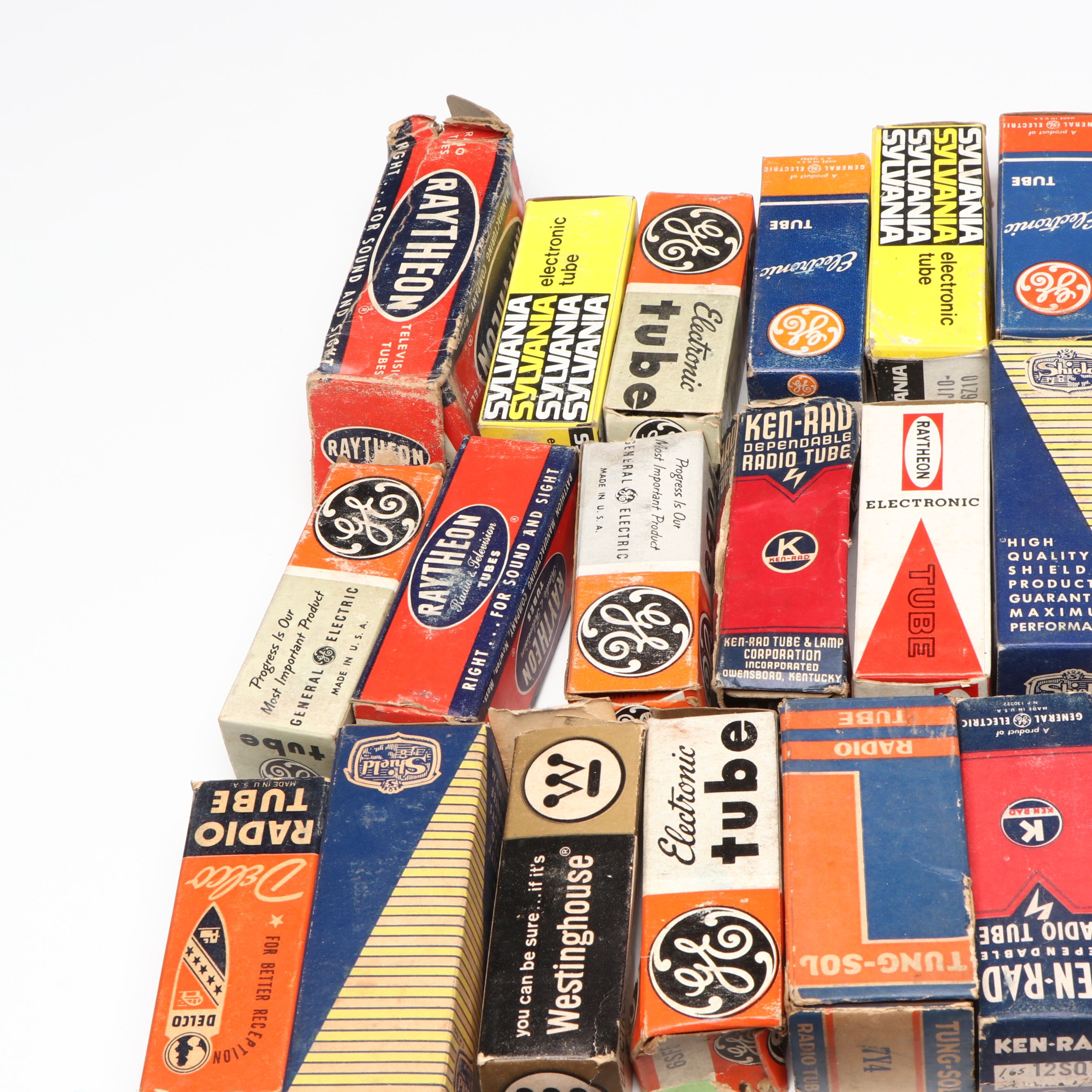 General Electric, Sylvania, RCA and More Electron Tubes