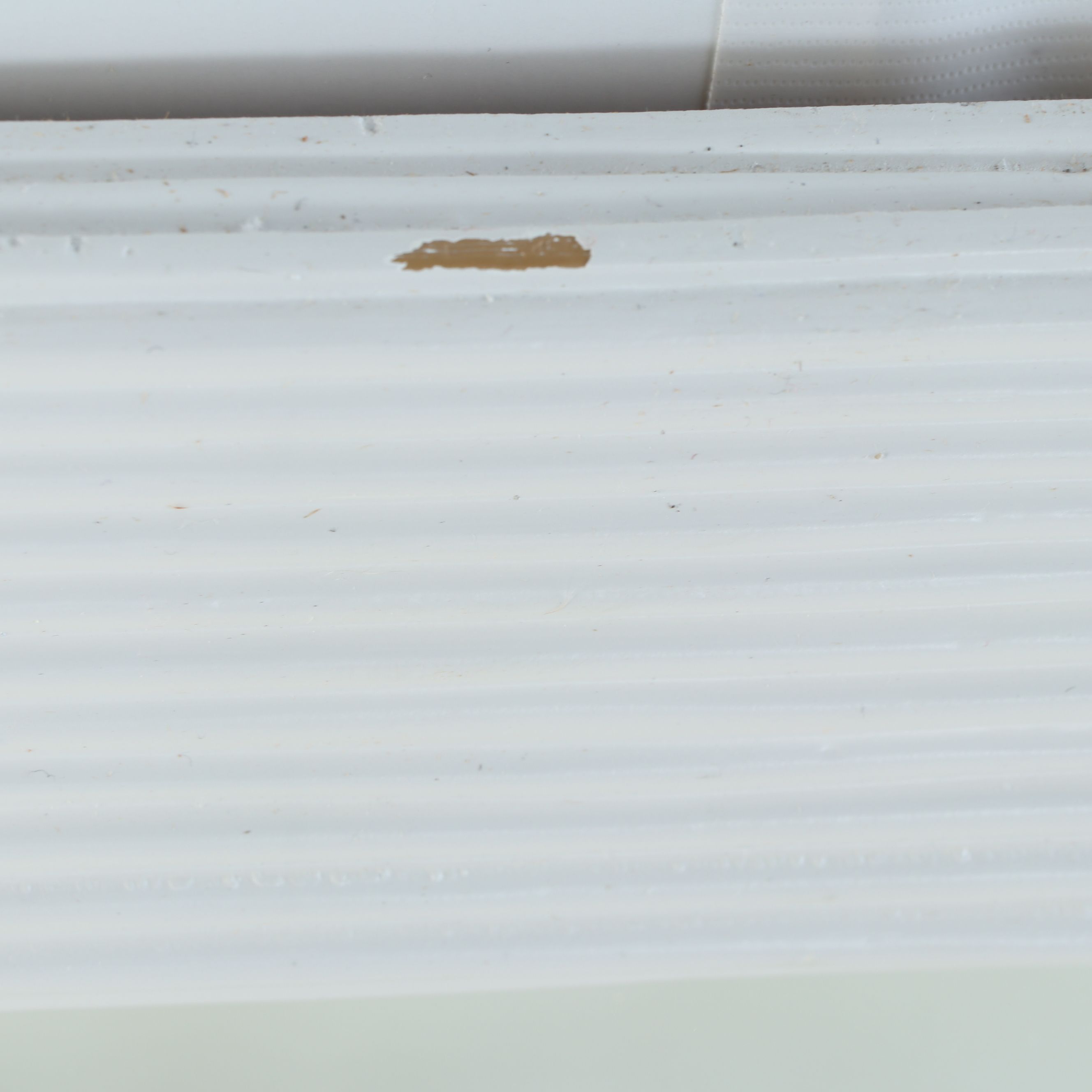 White Finish Rectangular Wall Mirror