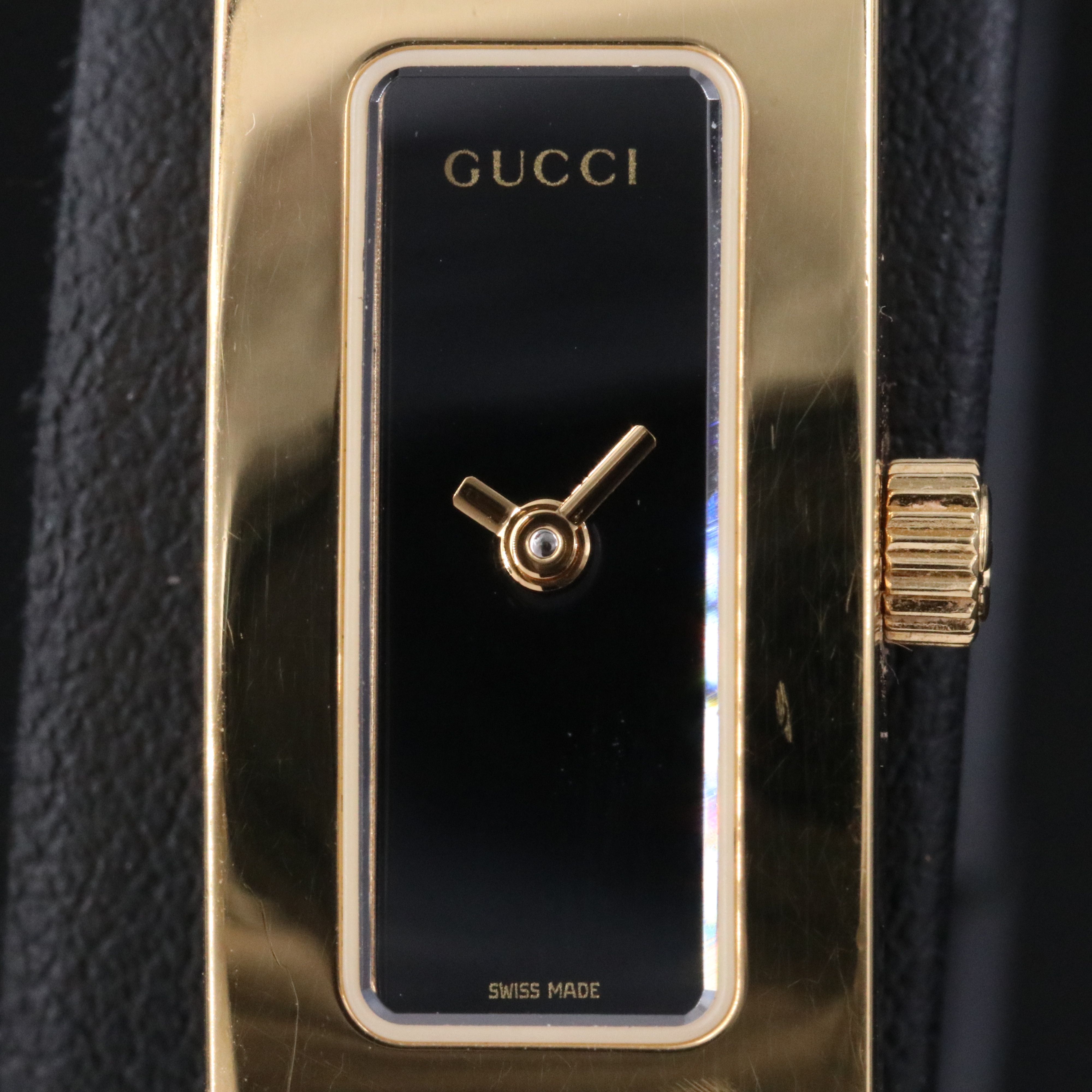 Gucci 3900L Rectangle  Swiss Quartz Watch # 0070502