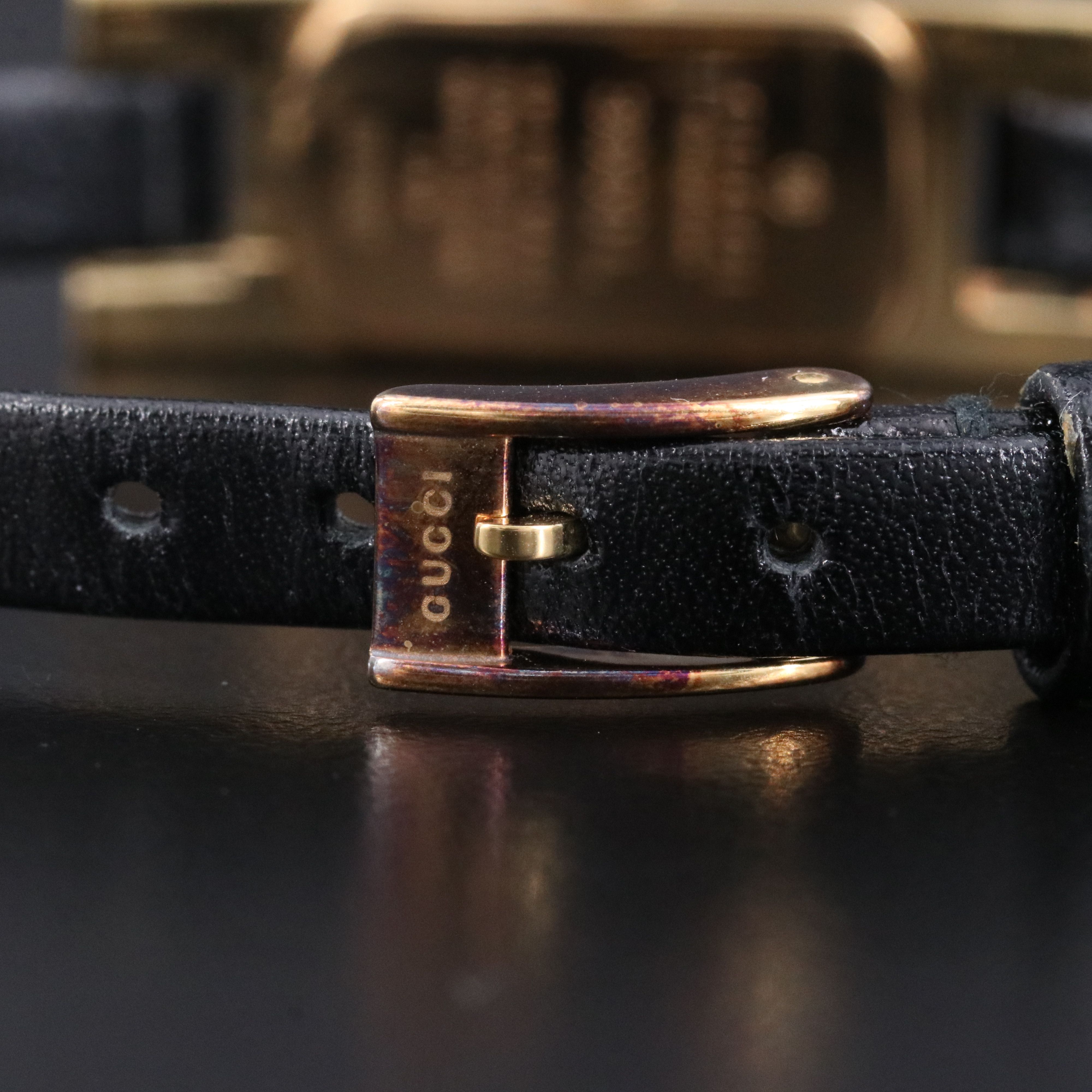 Gucci 3900L Rectangle  Swiss Quartz Watch # 0070502