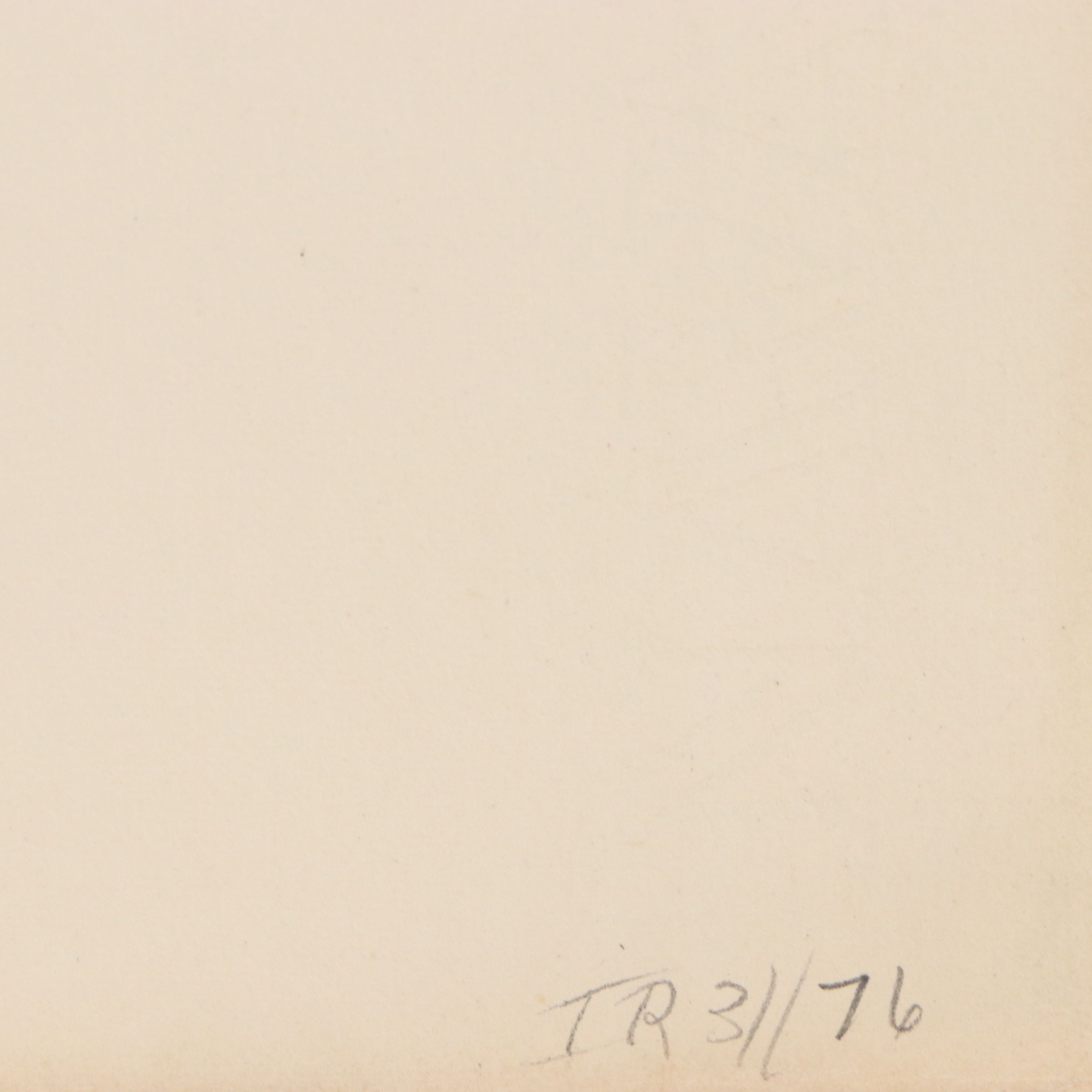 Maybelle Richardson Stamper Lithograph "Girl and Flowers"