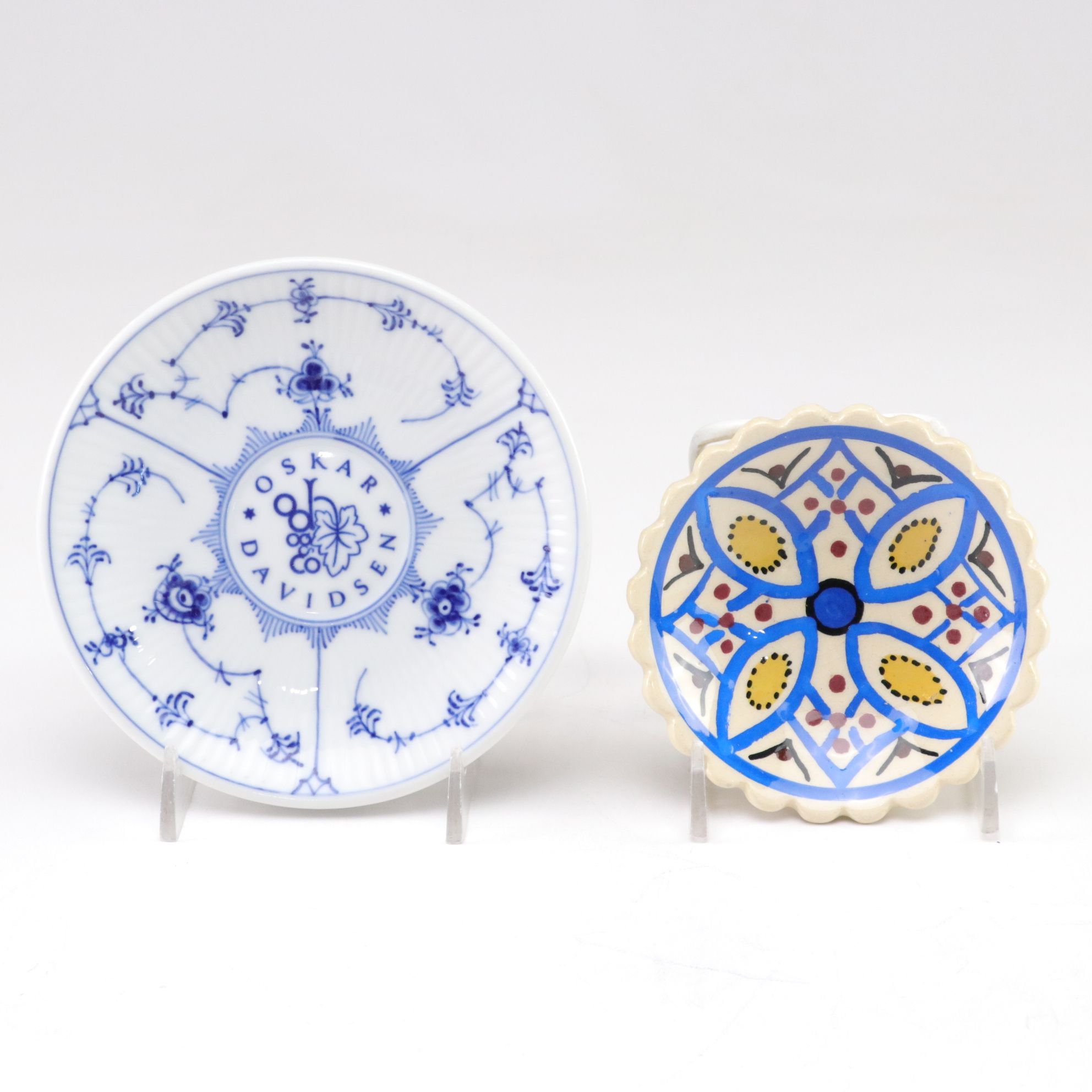 European Porcelain Jewelry Dishes, Pedestal Dish & More