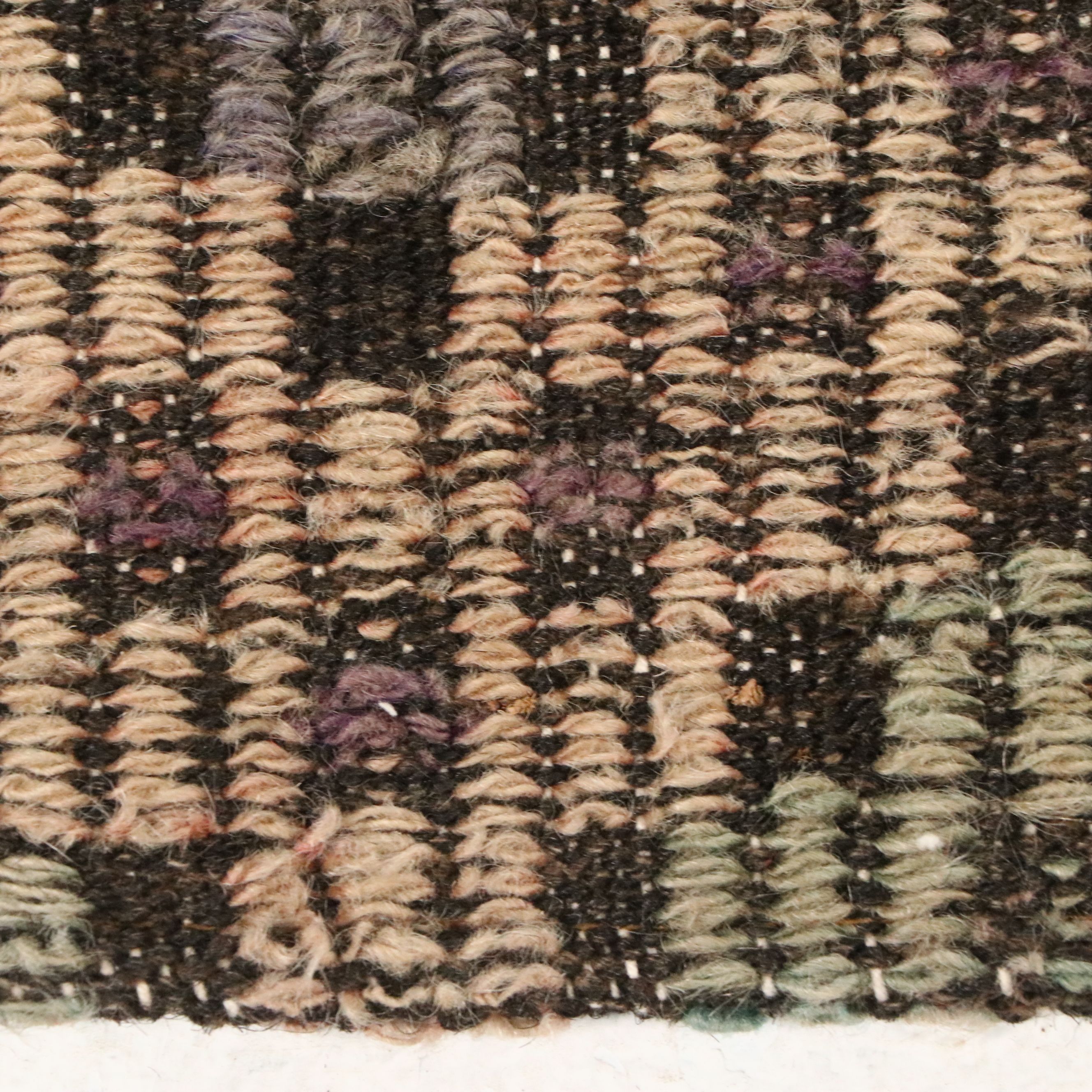 5'2 x 9'11 Handmade Turkish Patchwork Area Rug