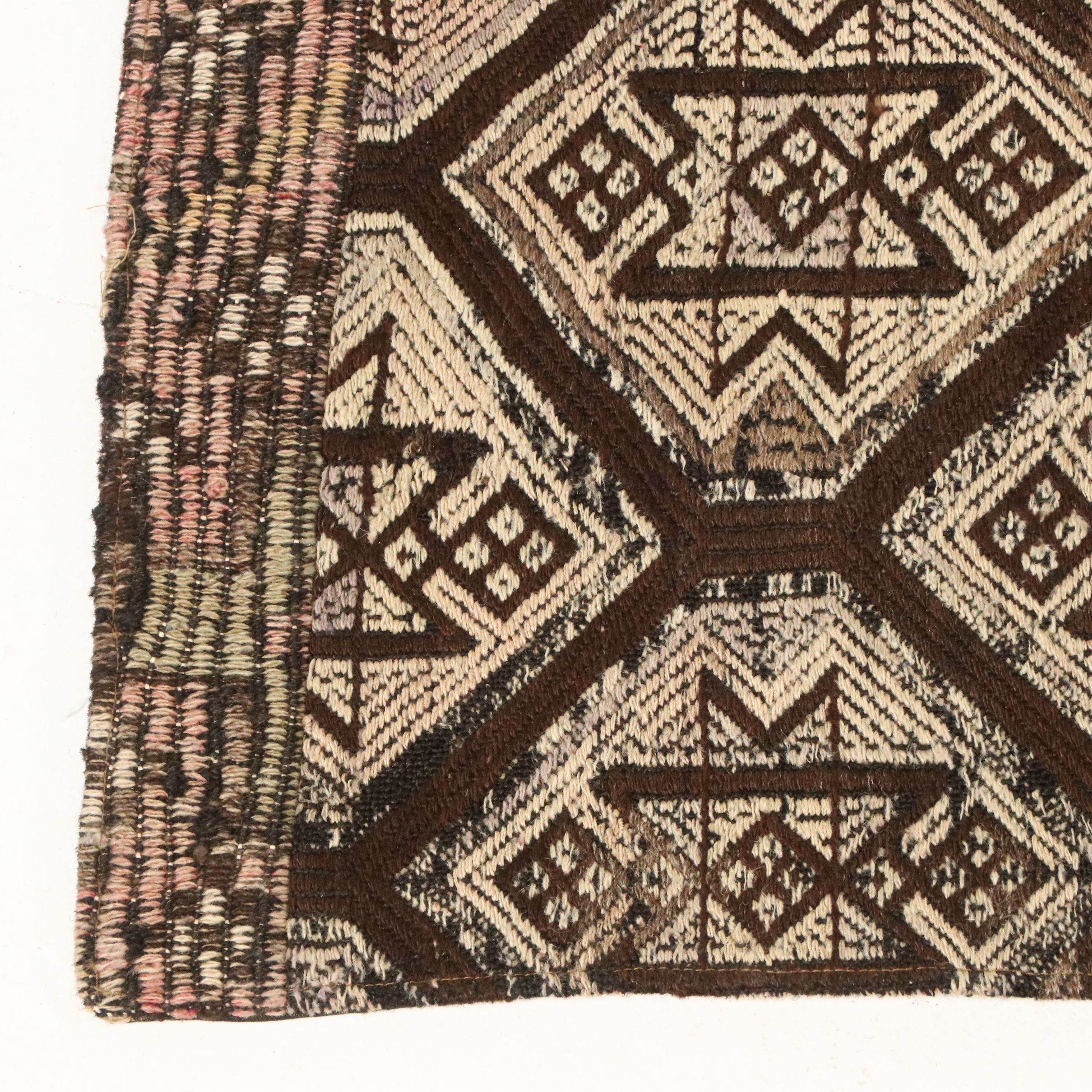 5'2 x 9'11 Handmade Turkish Patchwork Area Rug