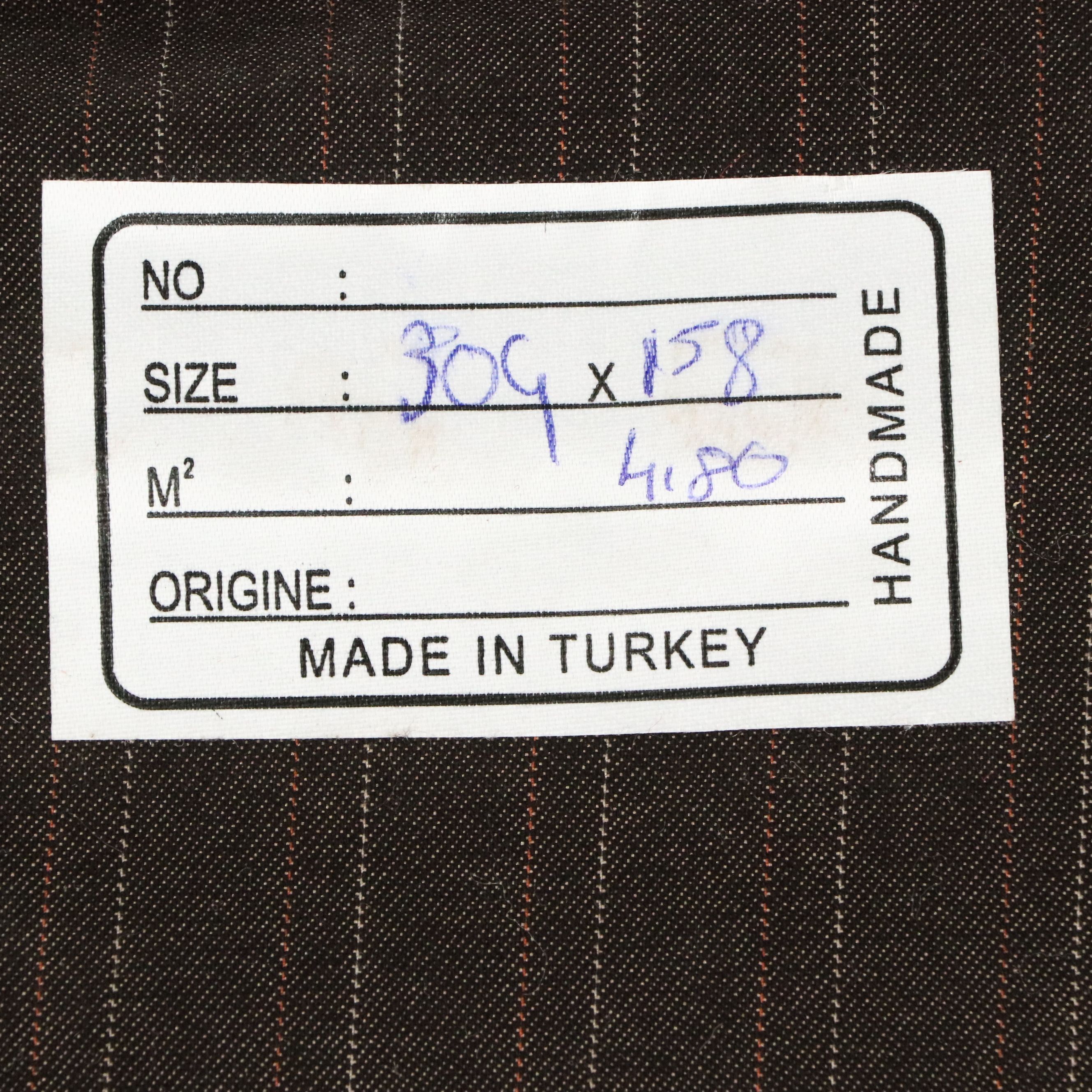 5'2 x 9'11 Handmade Turkish Patchwork Area Rug