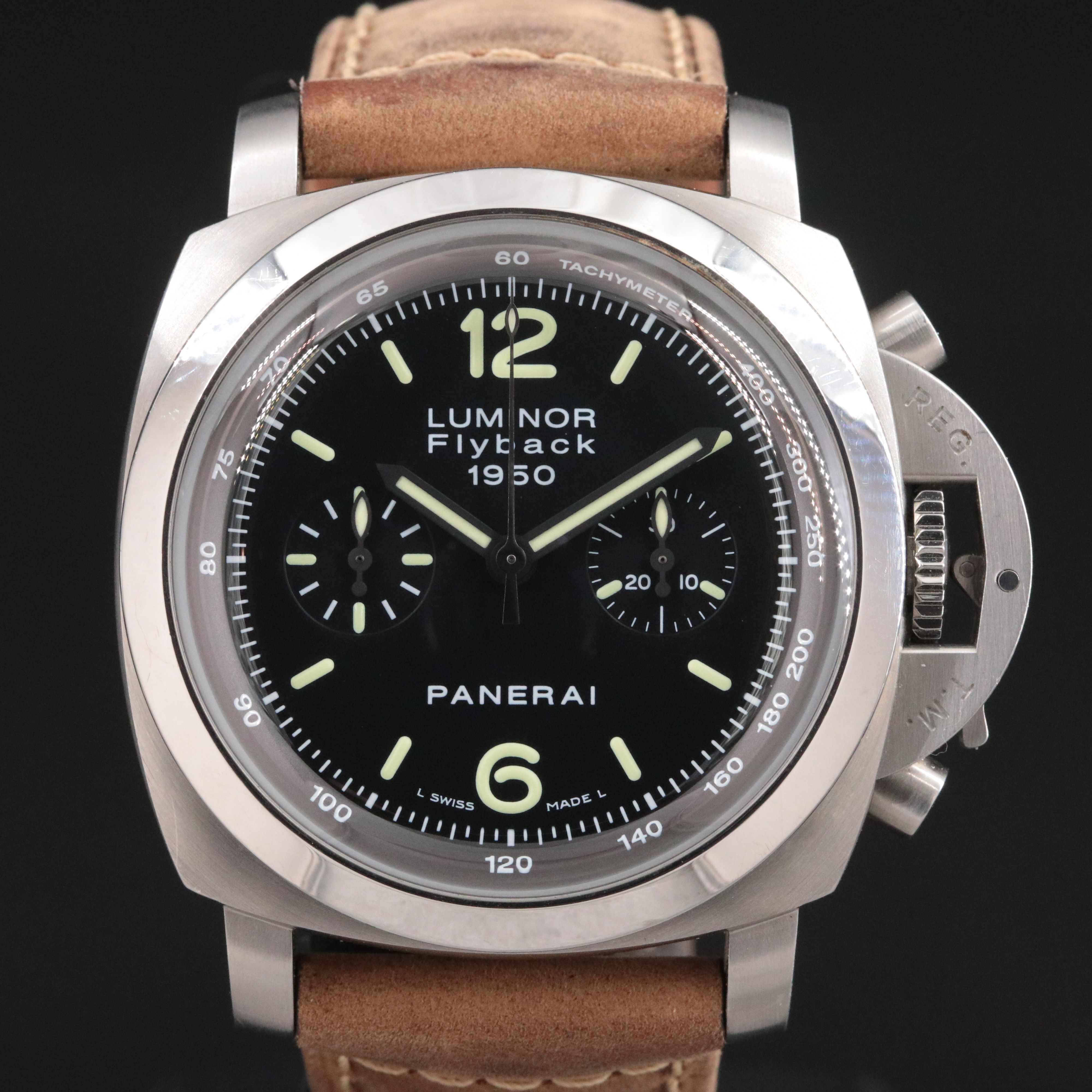 Panerai Luminor 1950 Flyback PAM00212 Chronograph Watch c.2008