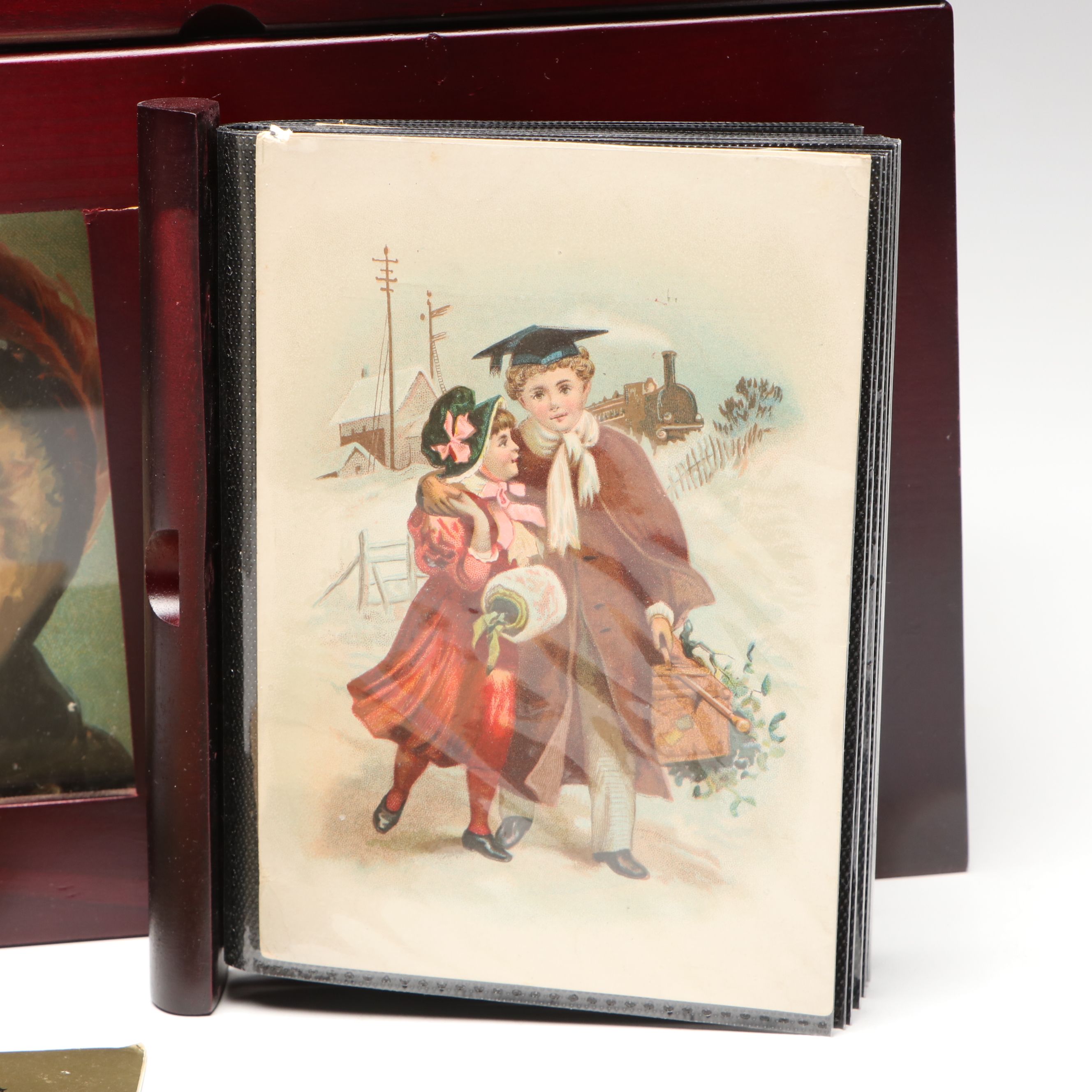 Antique Christmas, Valentine's and New Year Postcards and More Ephemera