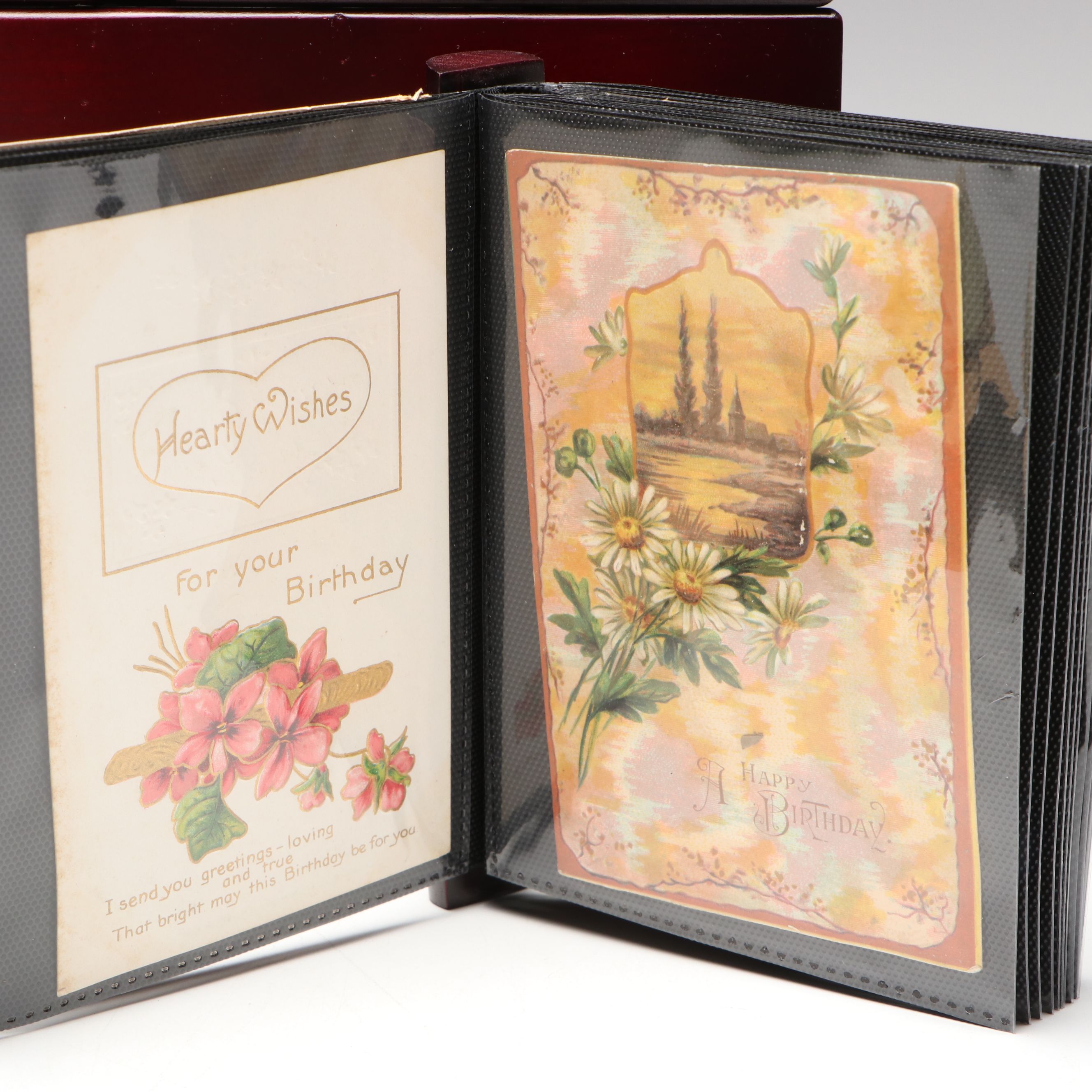 Antique Christmas, Valentine's and New Year Postcards and More Ephemera