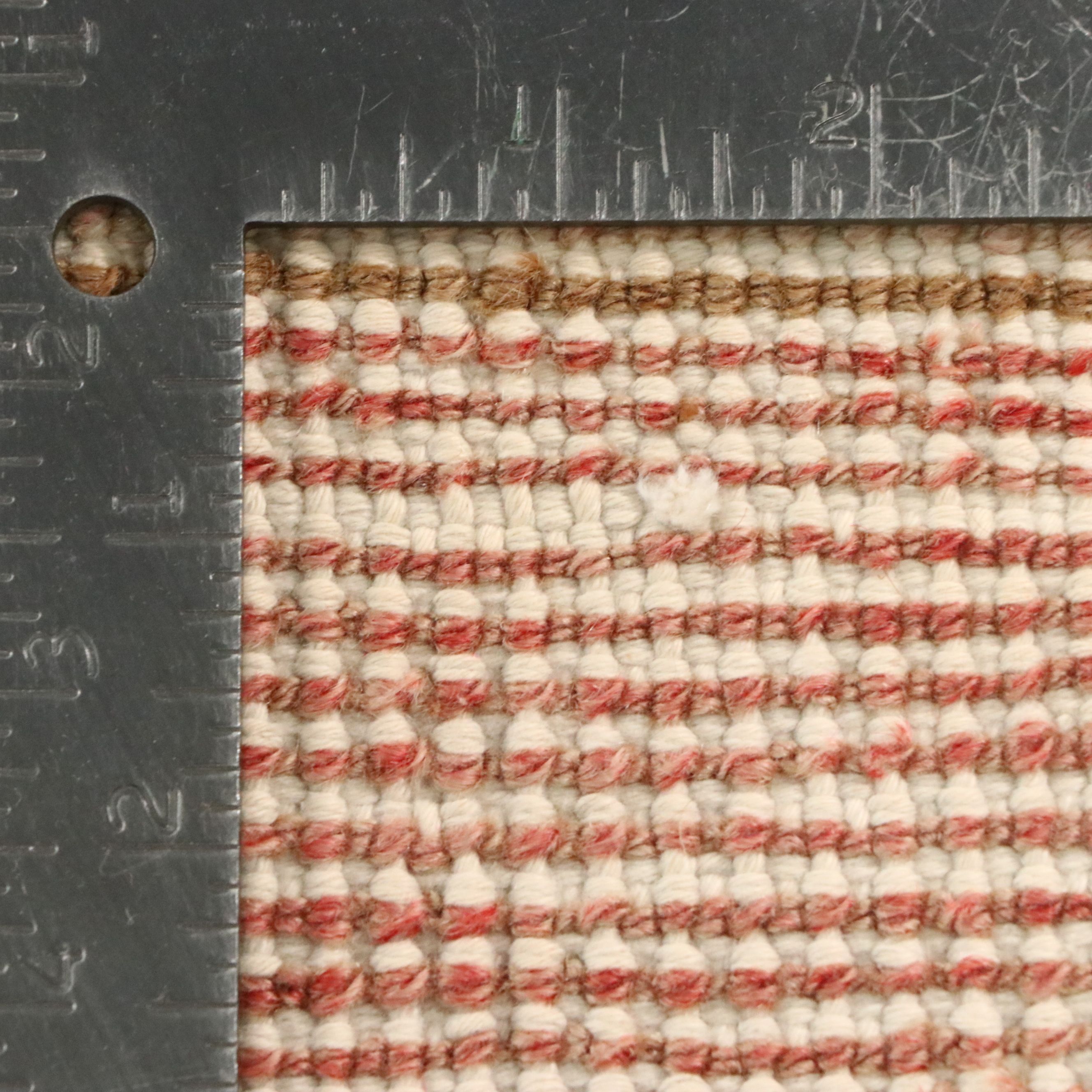 2'8 x 12'8 Hand-Knotted Turkish Oushak Carpet Runner