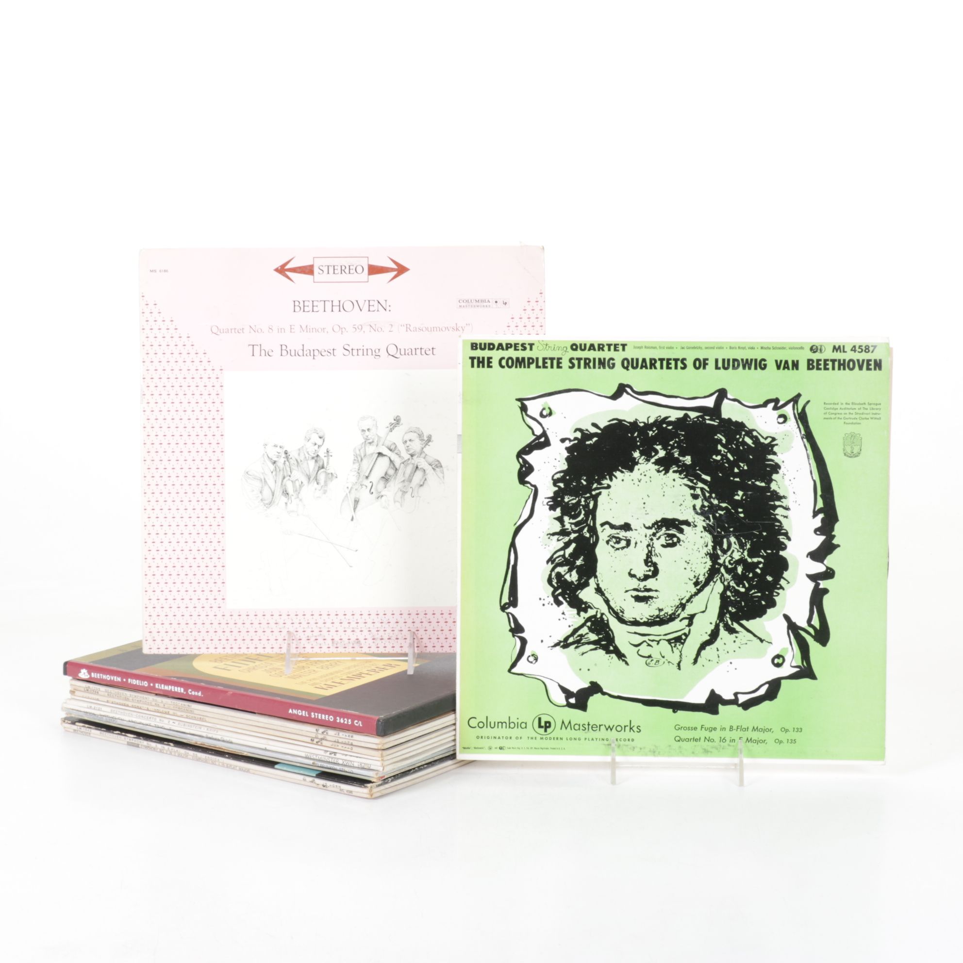 Beethoven Collection Includes Budapest String Quartet & More Vinyl Records