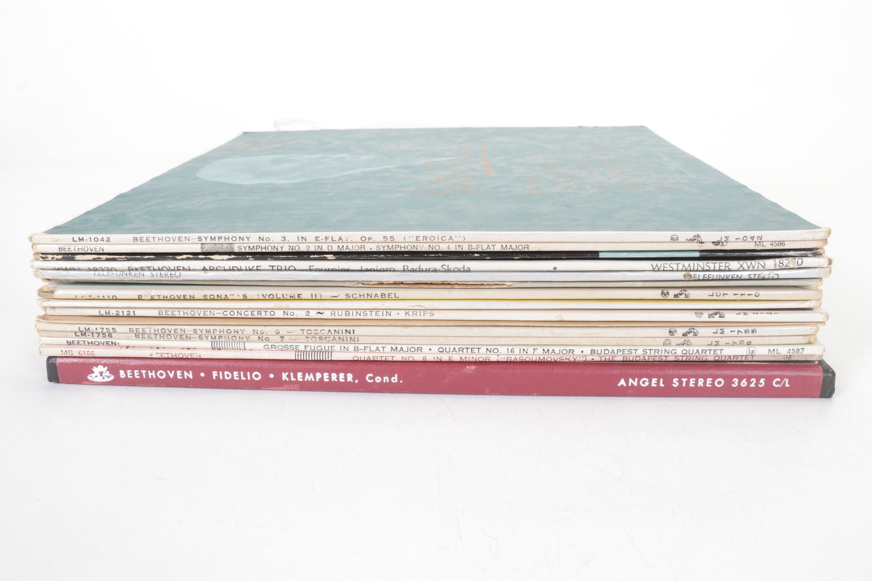 Beethoven Collection Includes Budapest String Quartet & More Vinyl Records