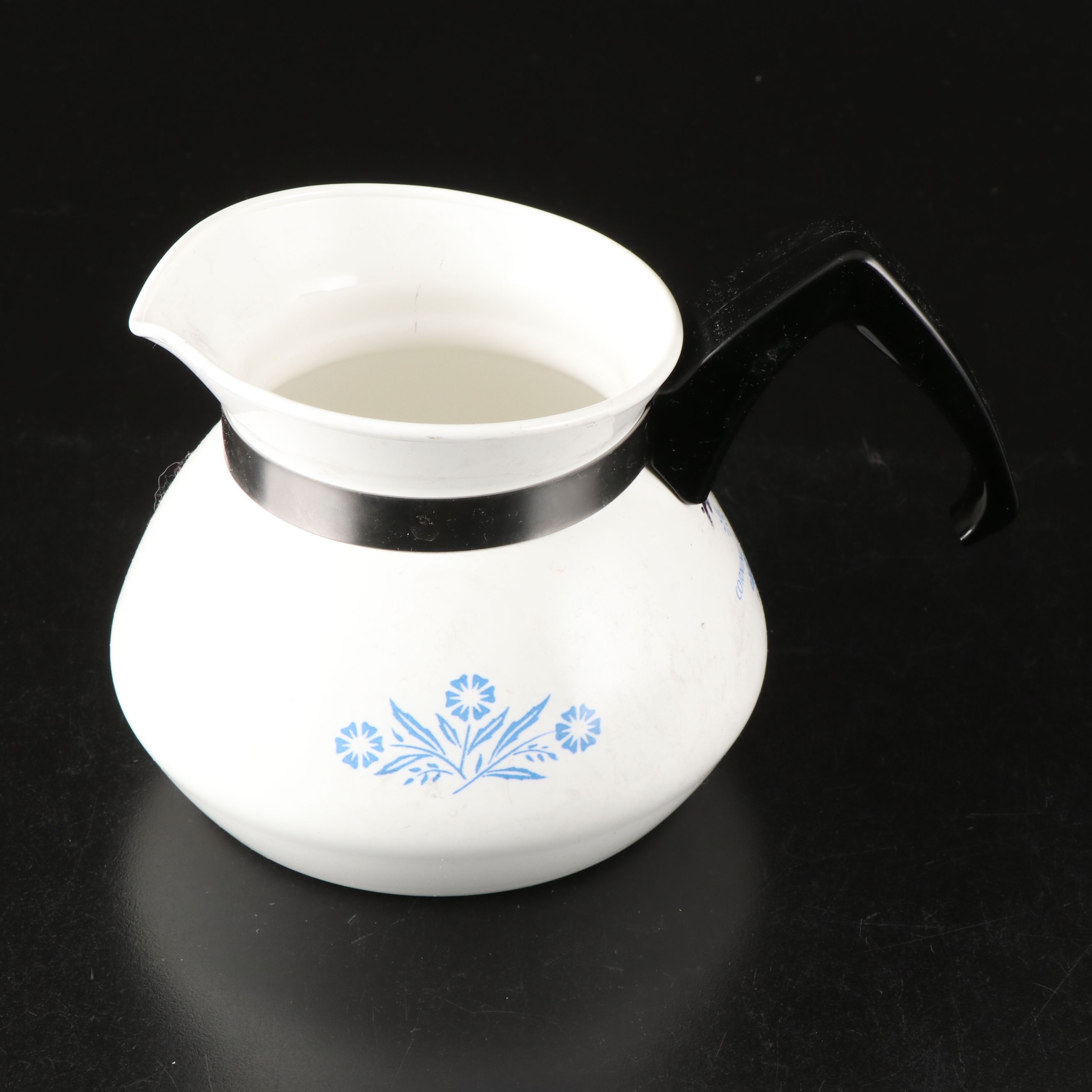 Corning Ware "Blue Cornflower" Pyroceram Casseroles and Detachable Pot Handles