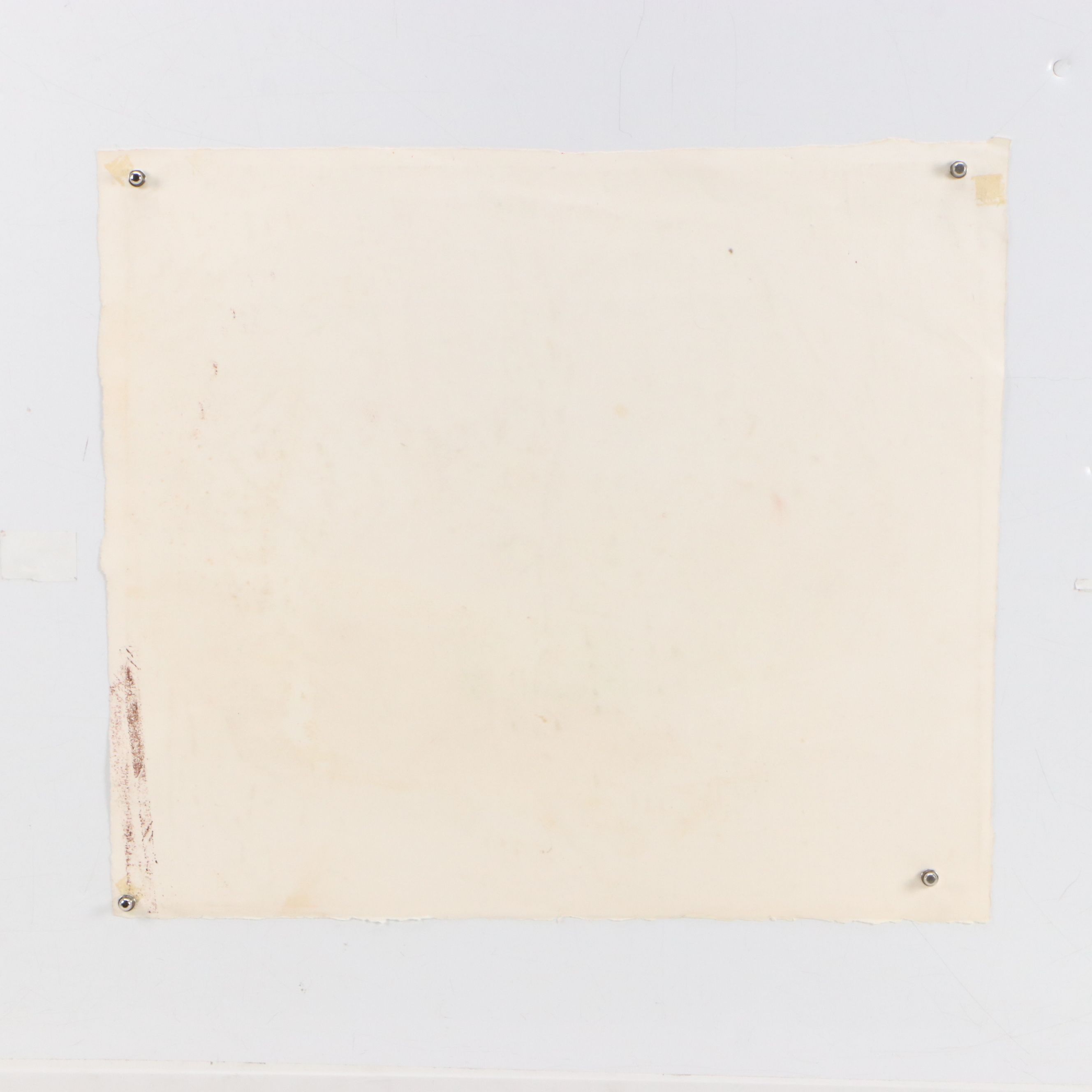 Gene Fenton Abstract Relief Print, Circa 1970