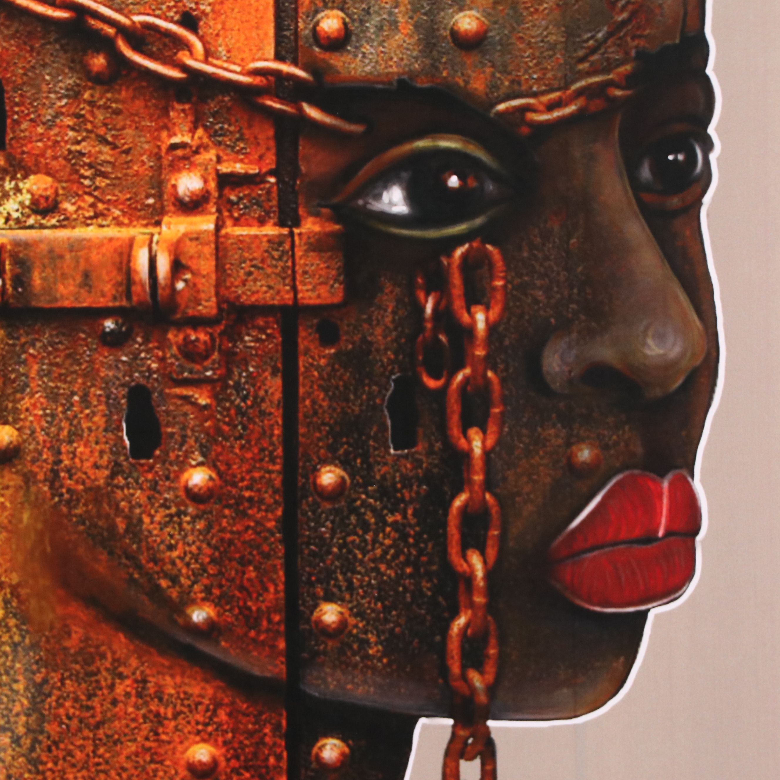 Abiola Idowu Offset Lithograph "Vision," 2018