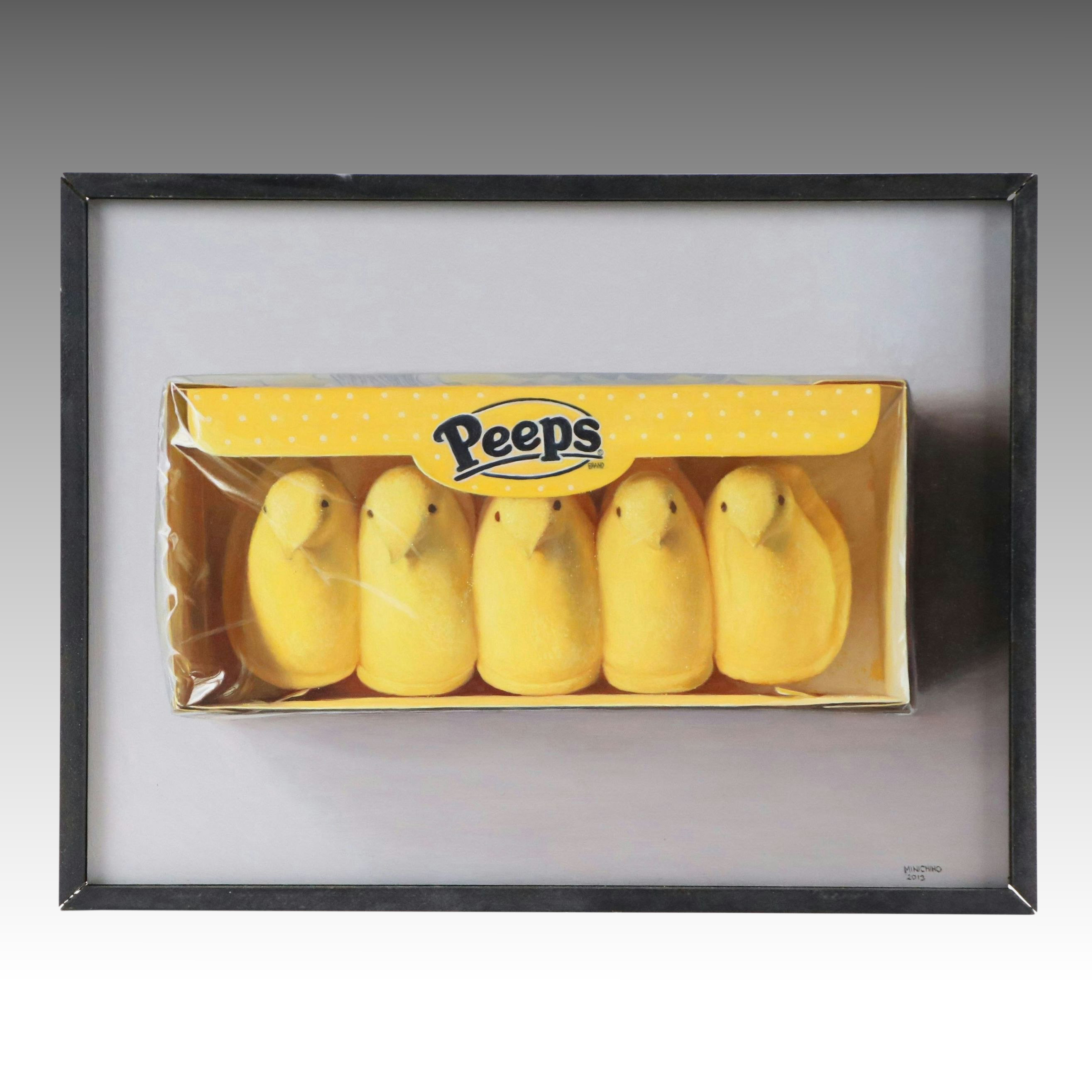 Gina Minichino Oil Painting "Chicks," 2013