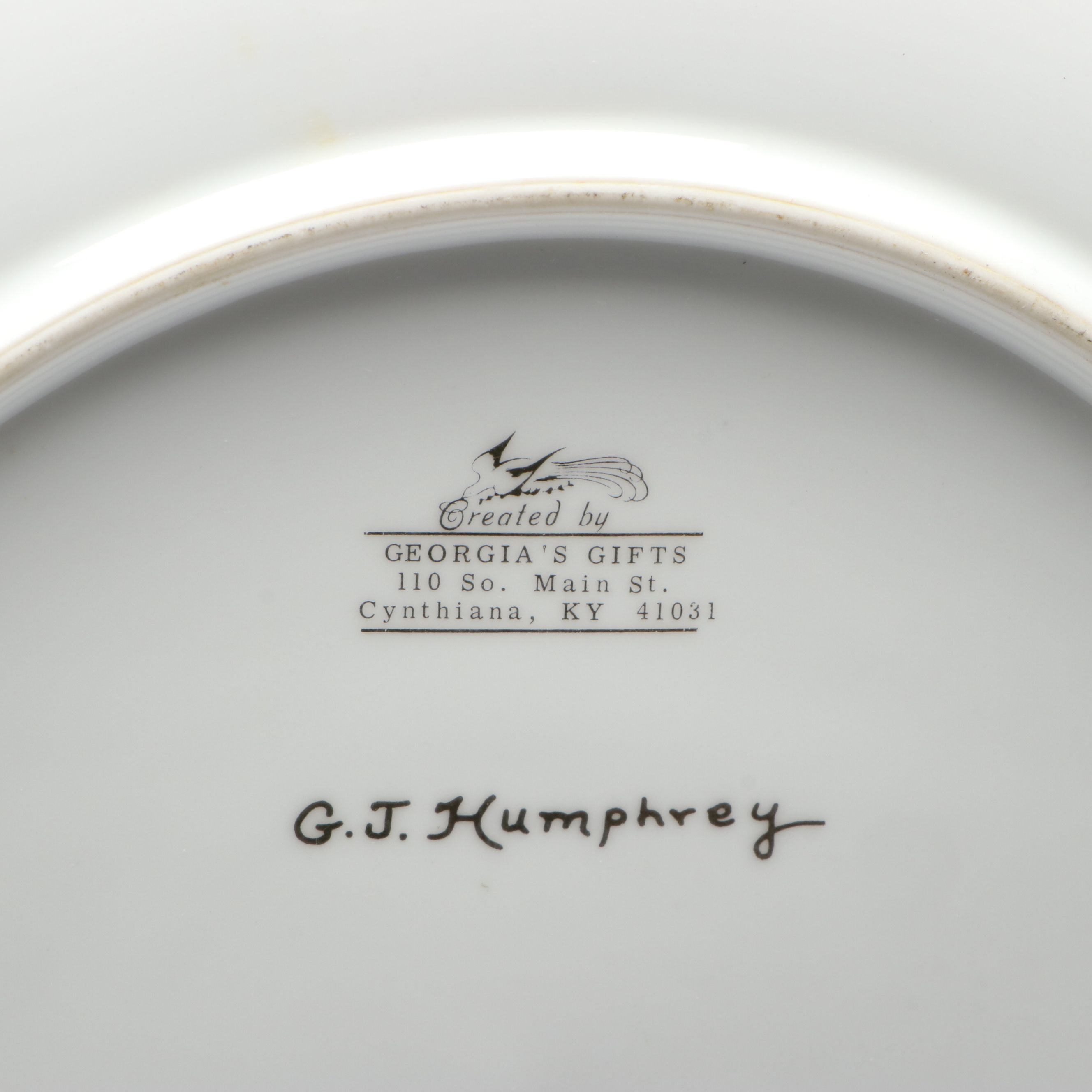 Himark Tiered Server with "King Tom" and More Vintage Holiday Plates