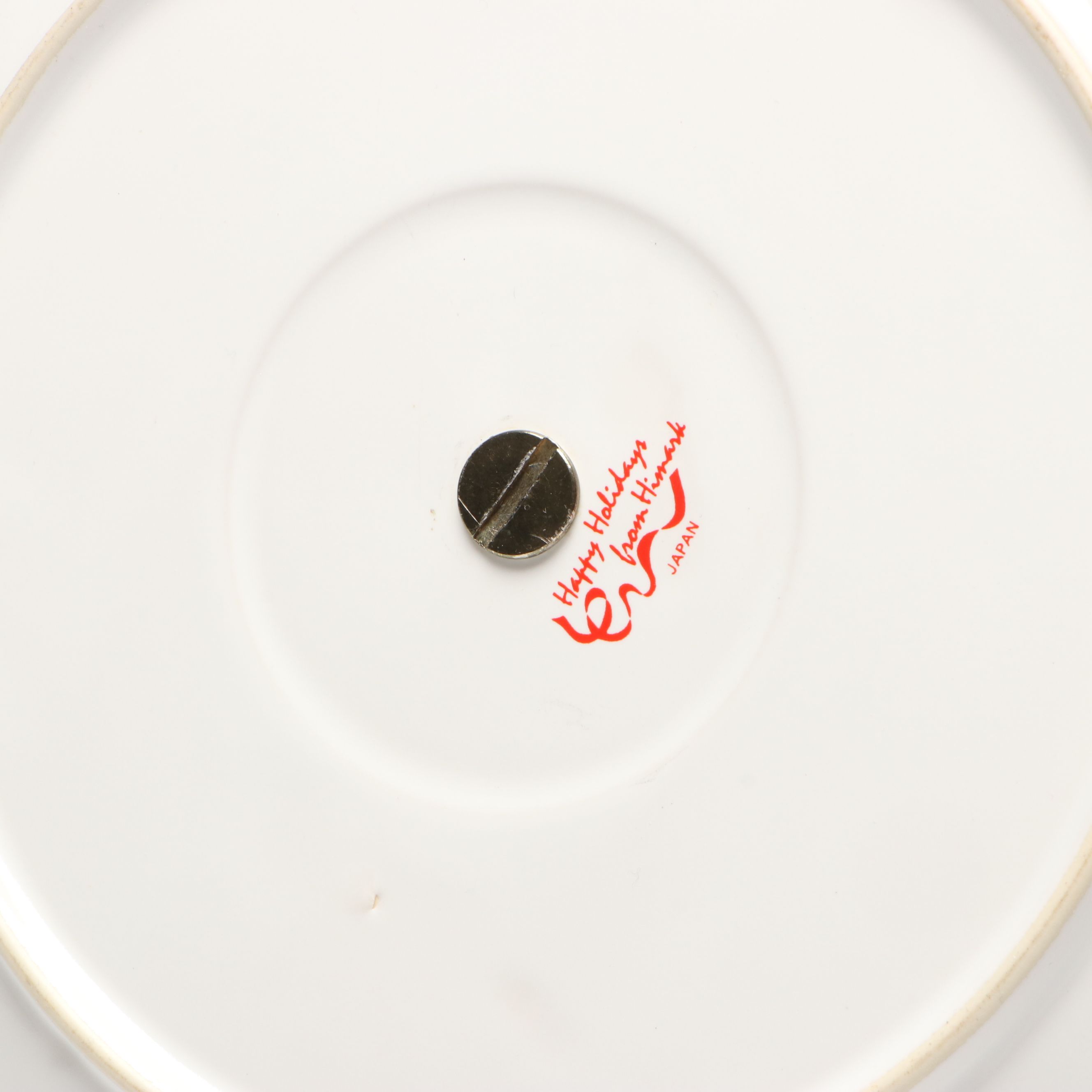 Himark Tiered Server with "King Tom" and More Vintage Holiday Plates