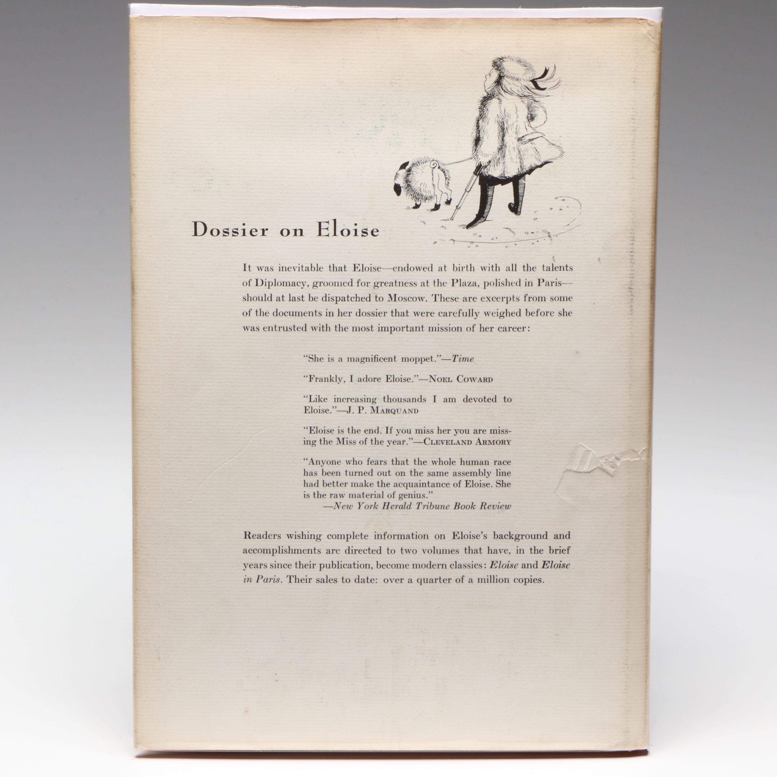 First Printing "Eloise in Moscow" by Kay Thompson, 1959