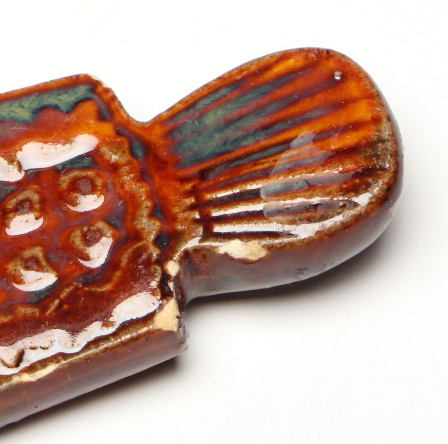 Japanese Origami Crane and Fish Ceramic Chopstick Rests