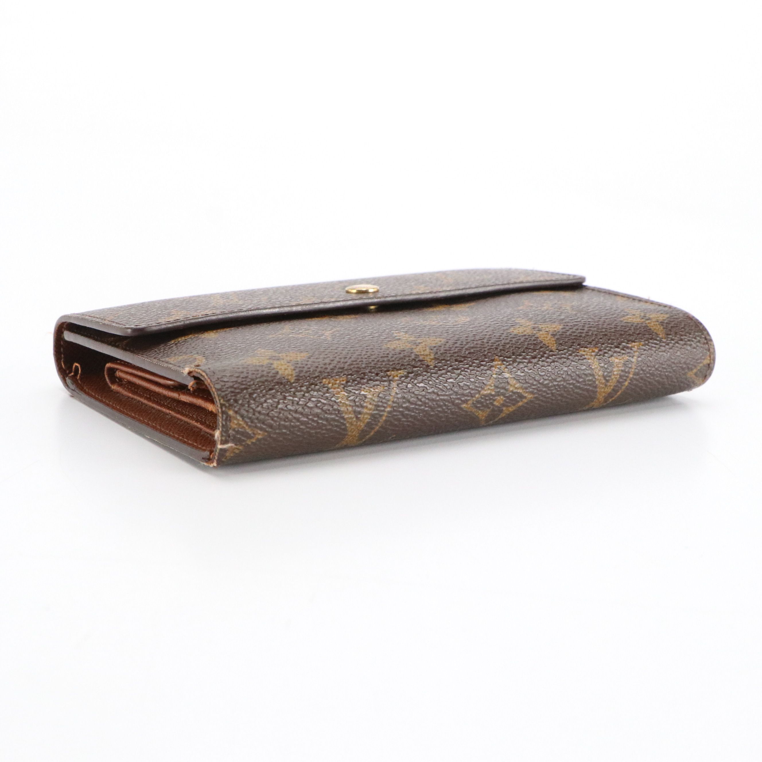 Louis Vuitton Porte-Trésor and ID Case in Monogram Canvas with Box