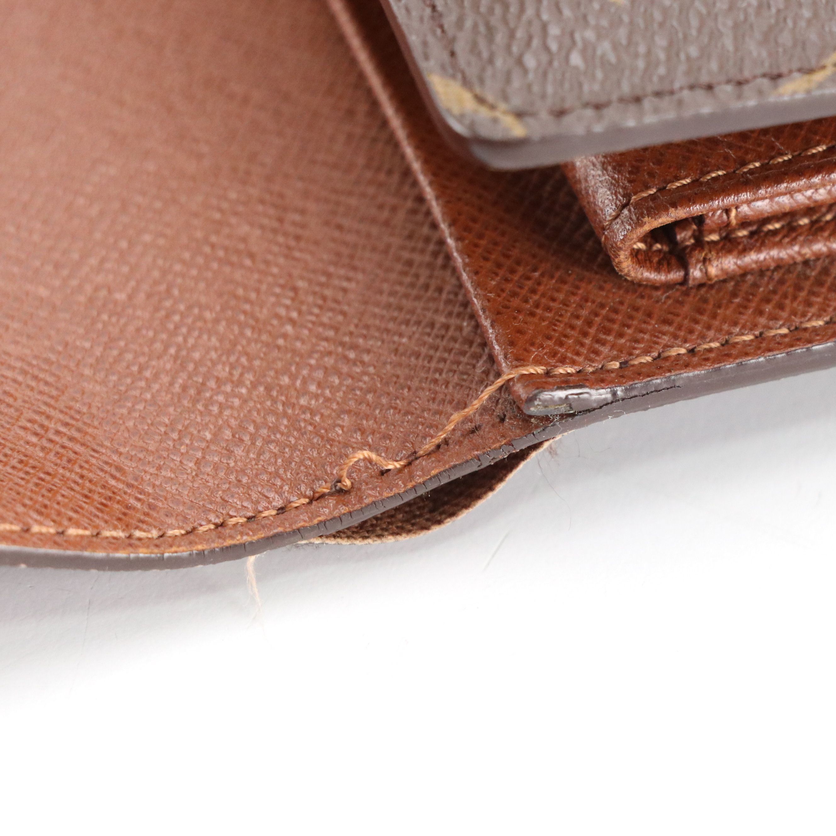 Louis Vuitton Porte-Trésor and ID Case in Monogram Canvas with Box