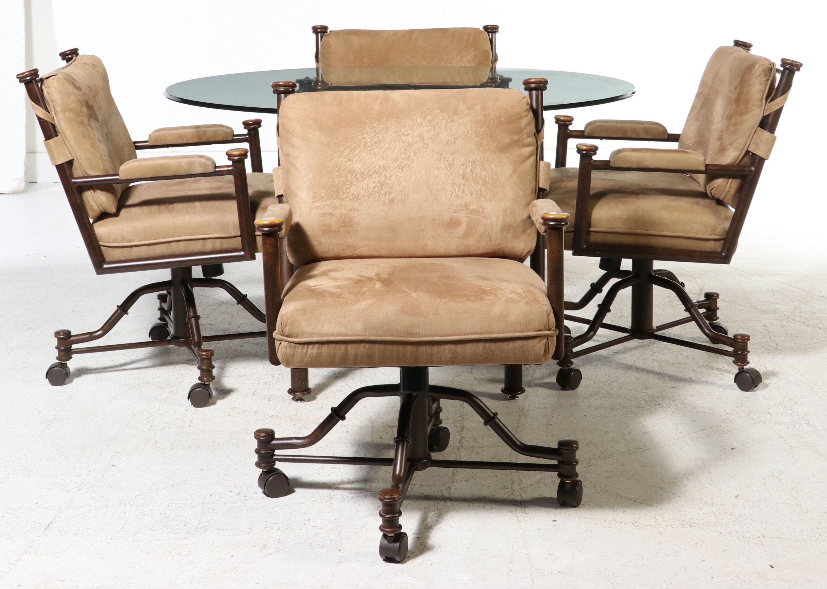 Minson Corp. Campaign Style Five-Piece Dining Set
