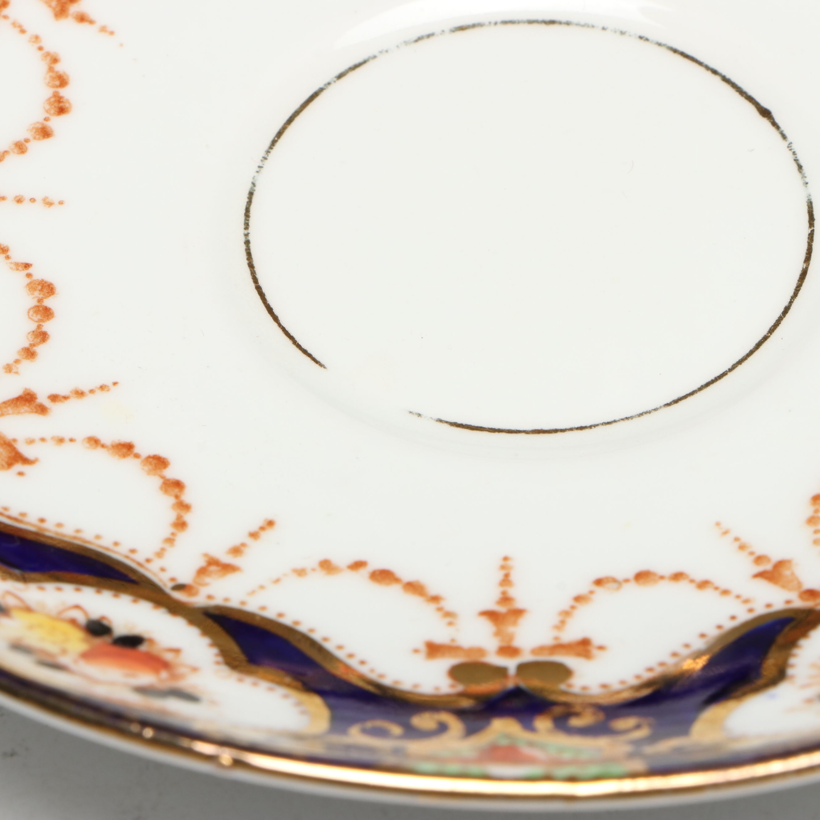 Royal Albert Imari Style Porcelain Cups and Saucers, Early 20th Century