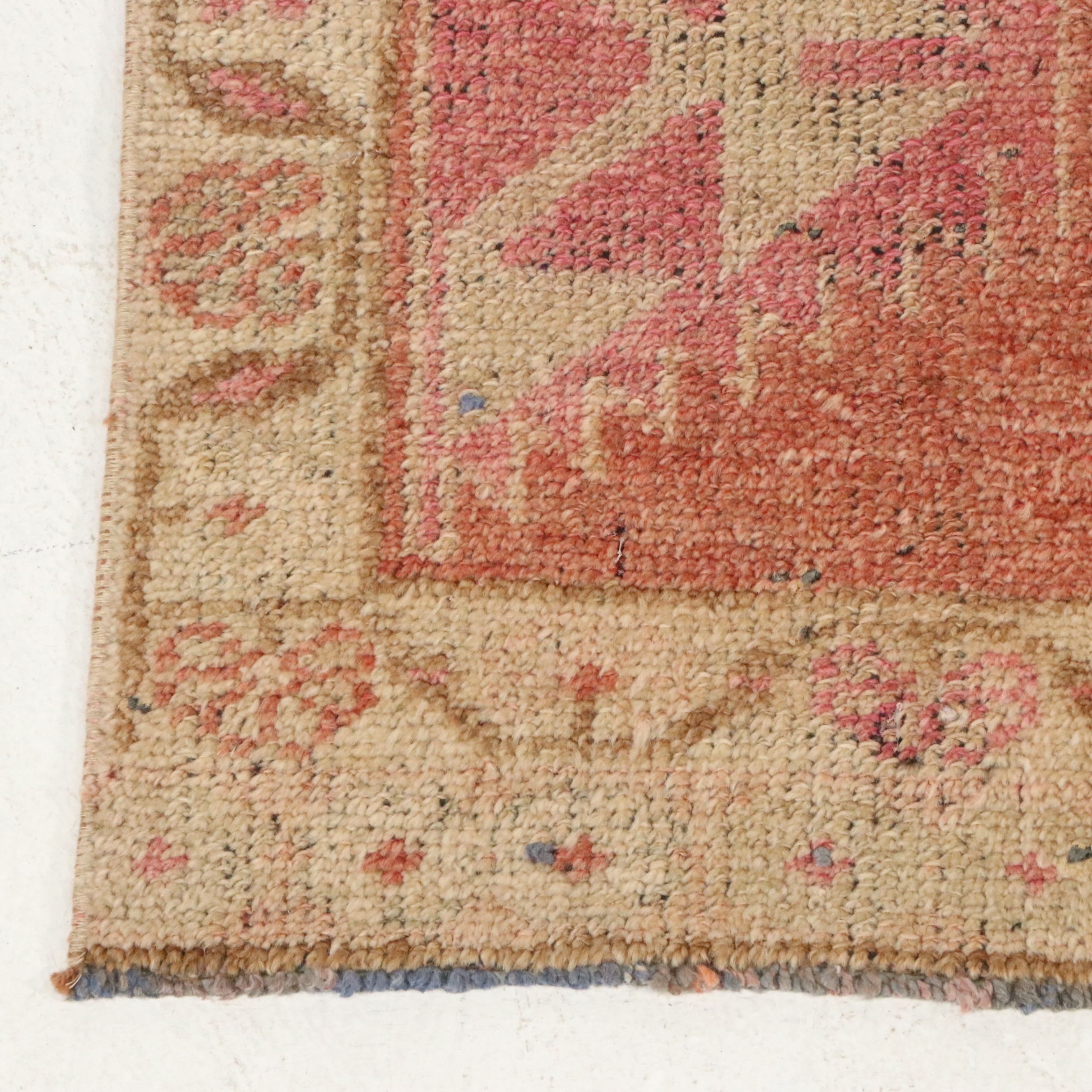 2'3 x 13'3 Hand-Knotted Turkish Anatolian Carpet Runner