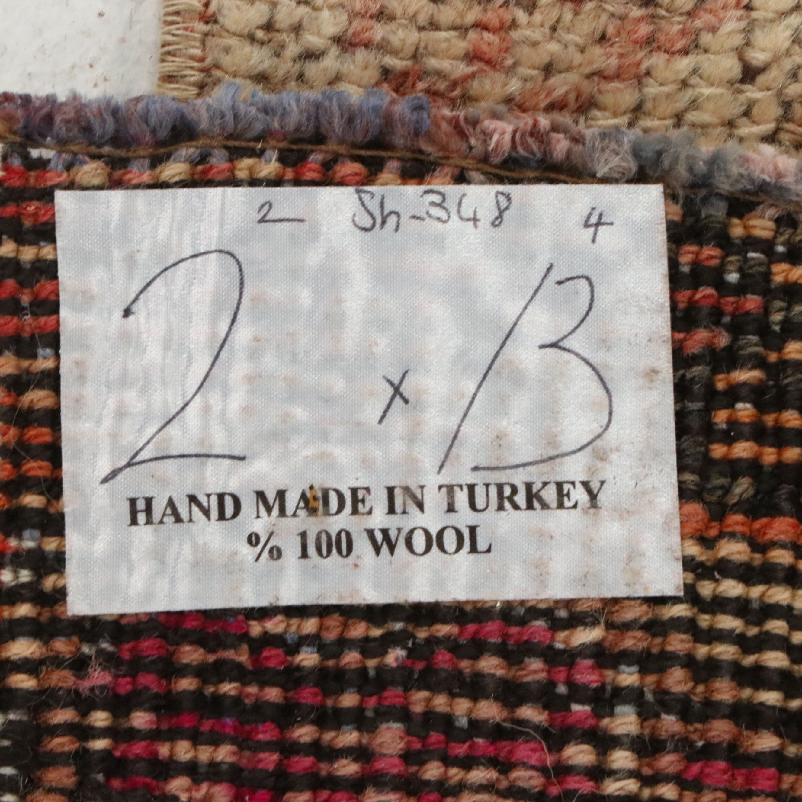 2'3 x 13'3 Hand-Knotted Turkish Anatolian Carpet Runner